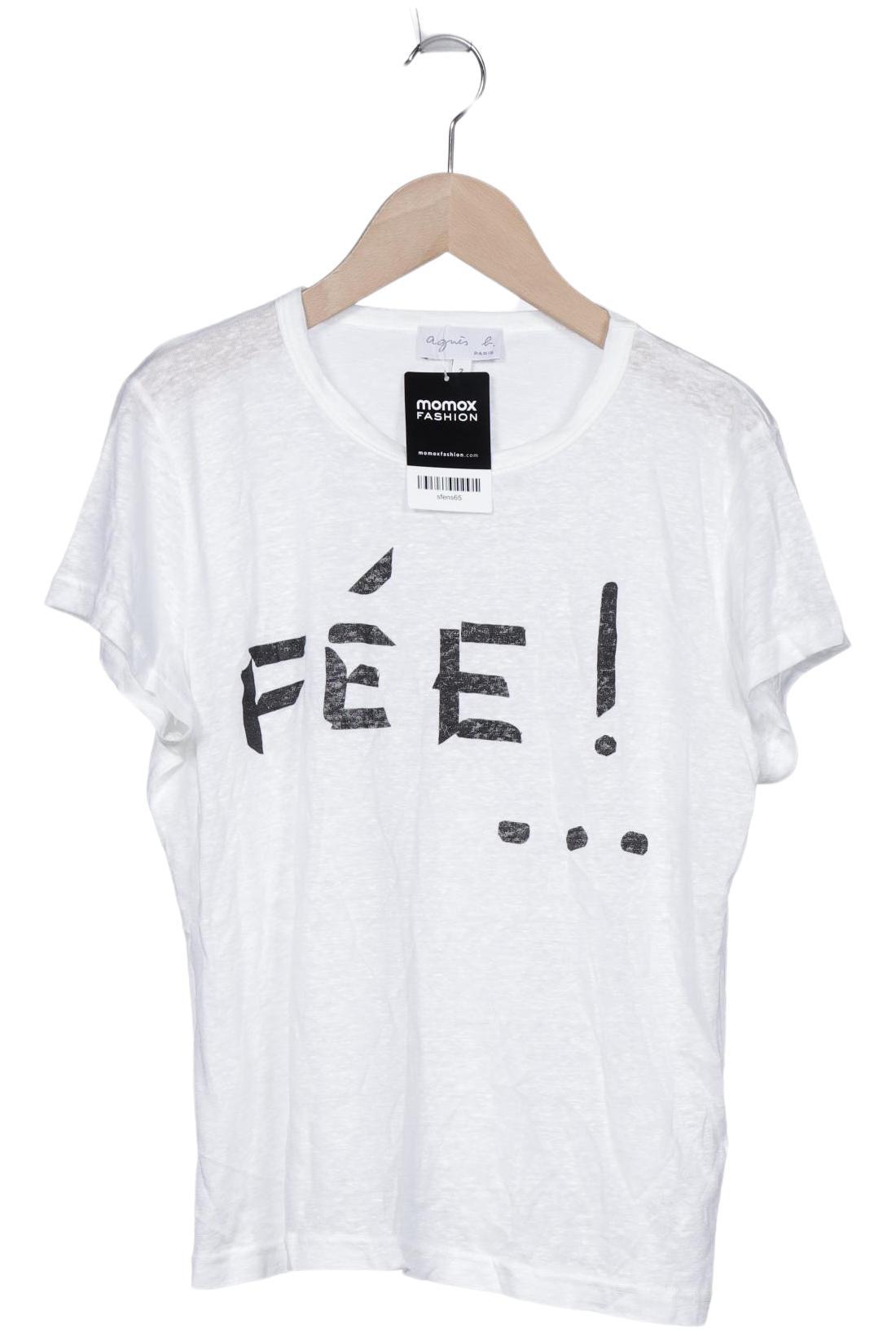 

agnes b Damen T-Shirt, cremeweiß, Gr. 38