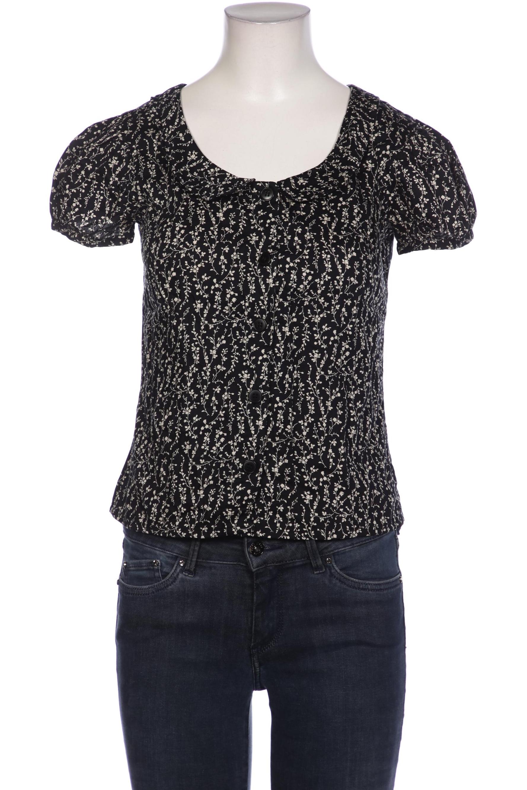 

agnes b Damen Bluse, schwarz, Gr. 38