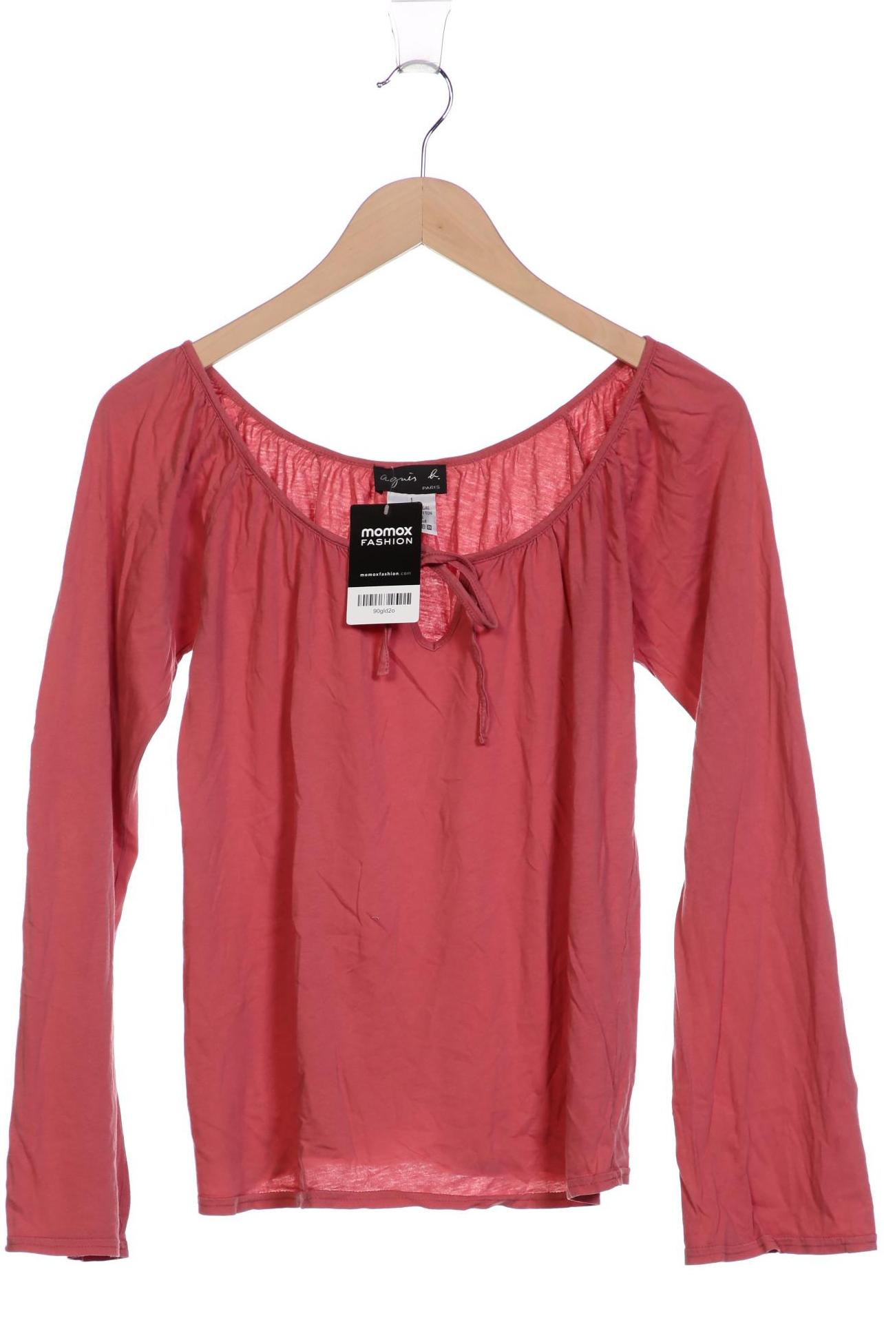 

agnes b Damen Langarmshirt, pink, Gr. 36