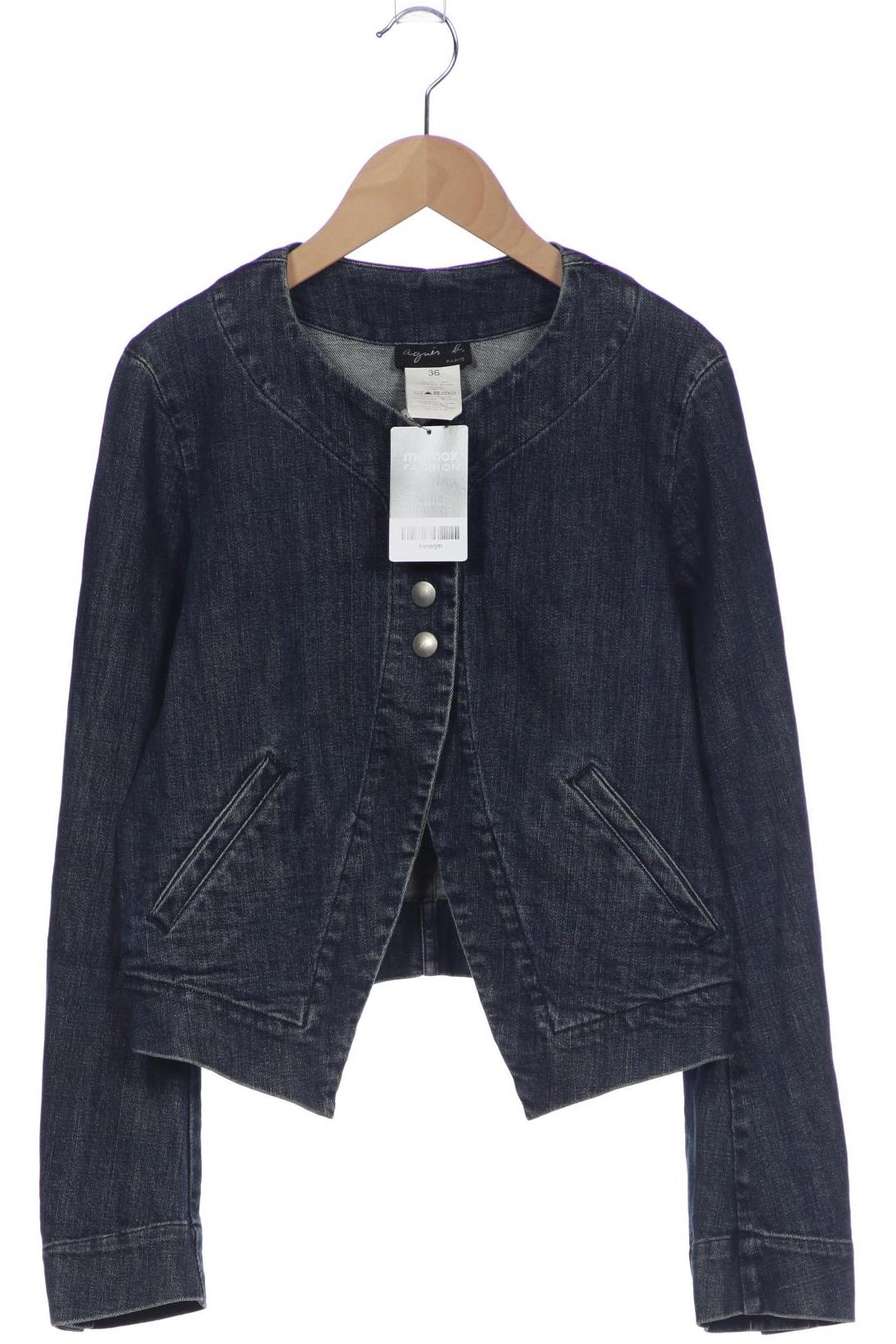 

agnes b Damen Jacke, marineblau, Gr. 36