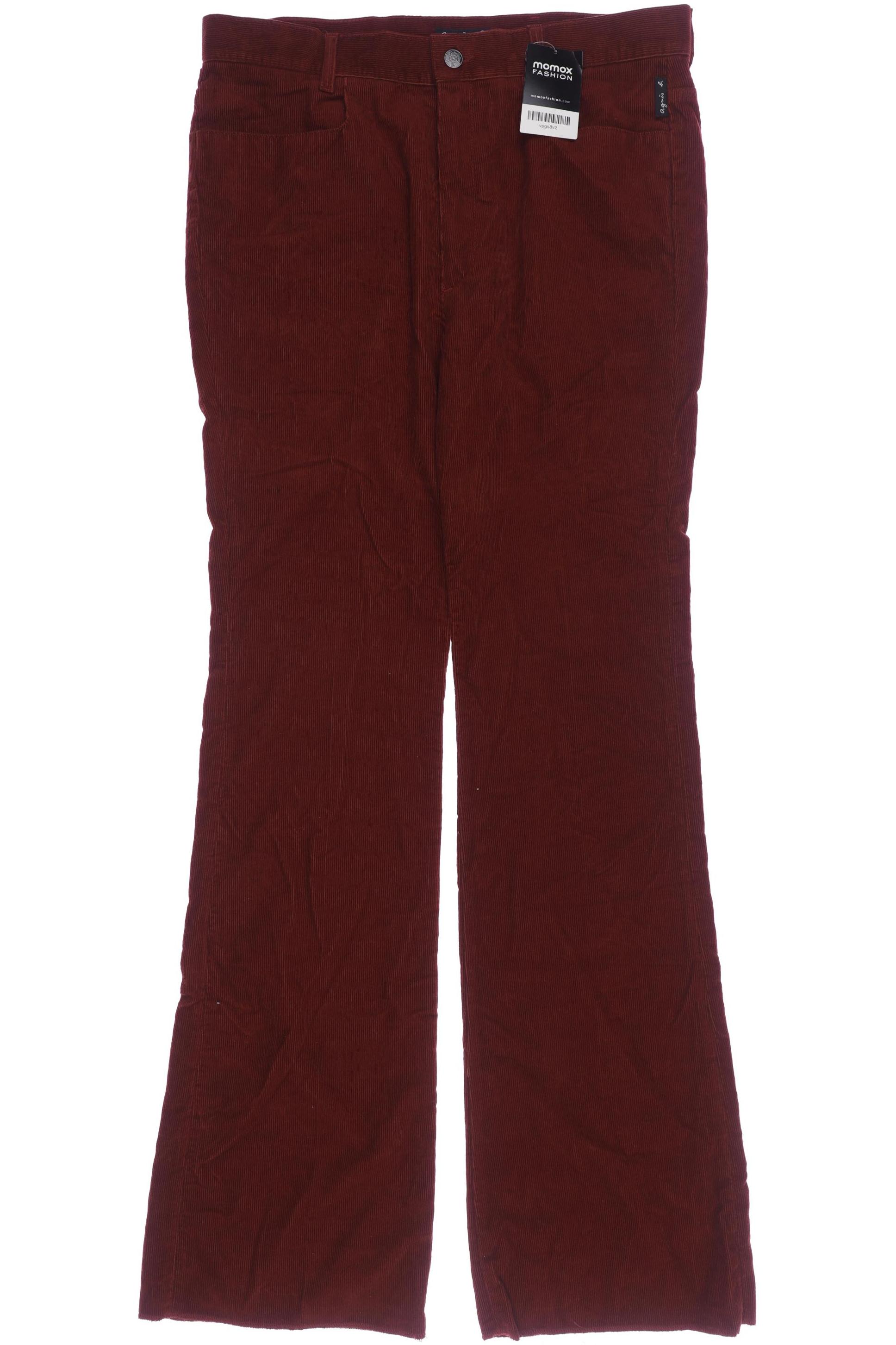 

agnes b Damen Stoffhose, bordeaux, Gr. 42