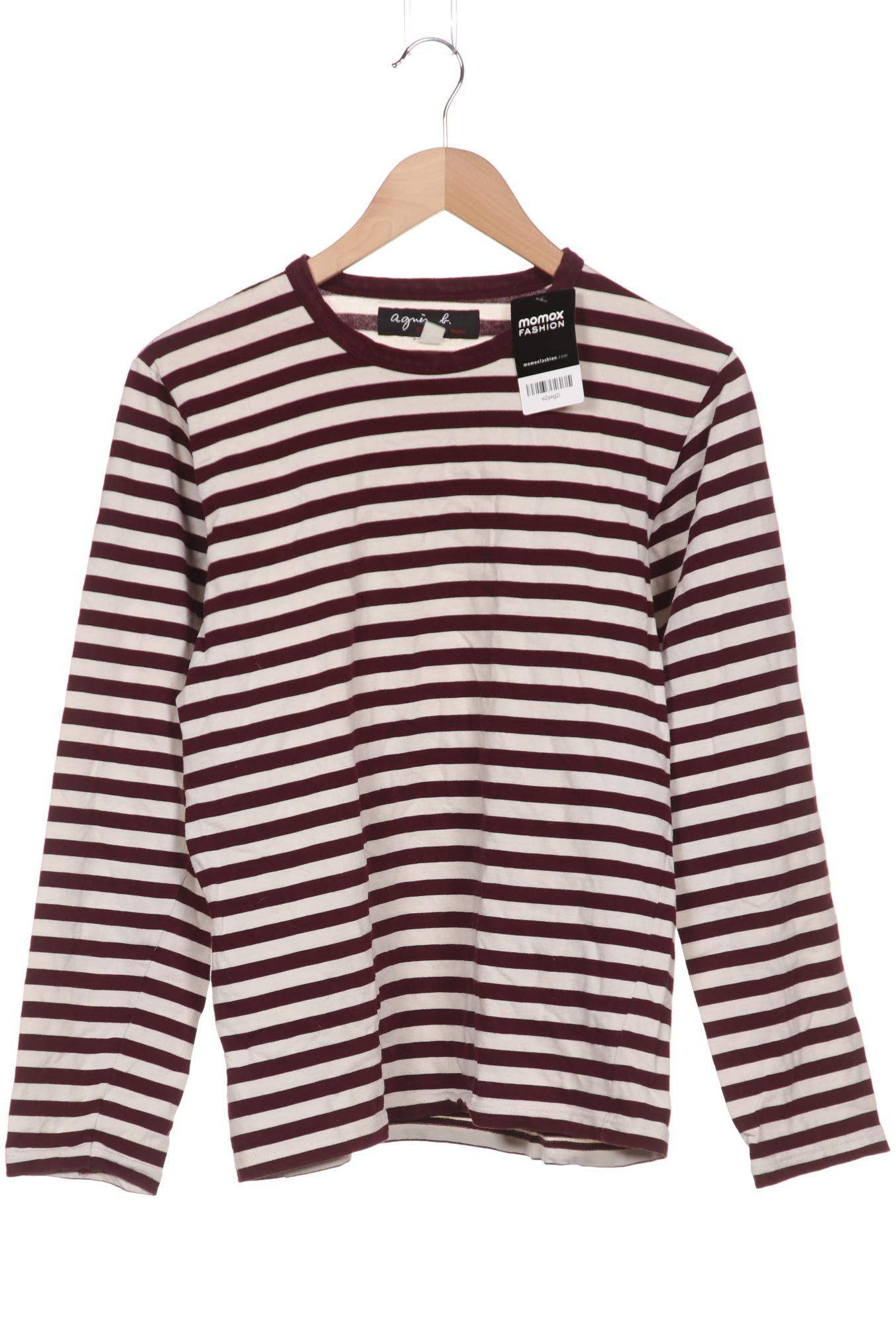 

agnes b Herren Langarmshirt, bordeaux