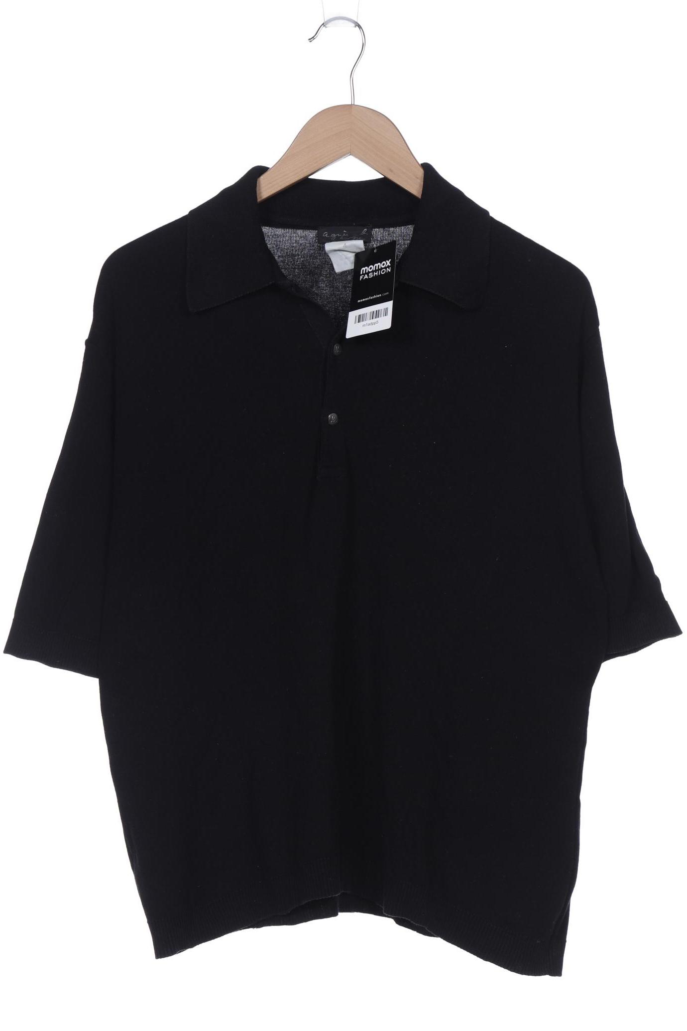 

agnes b Herren Poloshirt, schwarz, Gr. 56