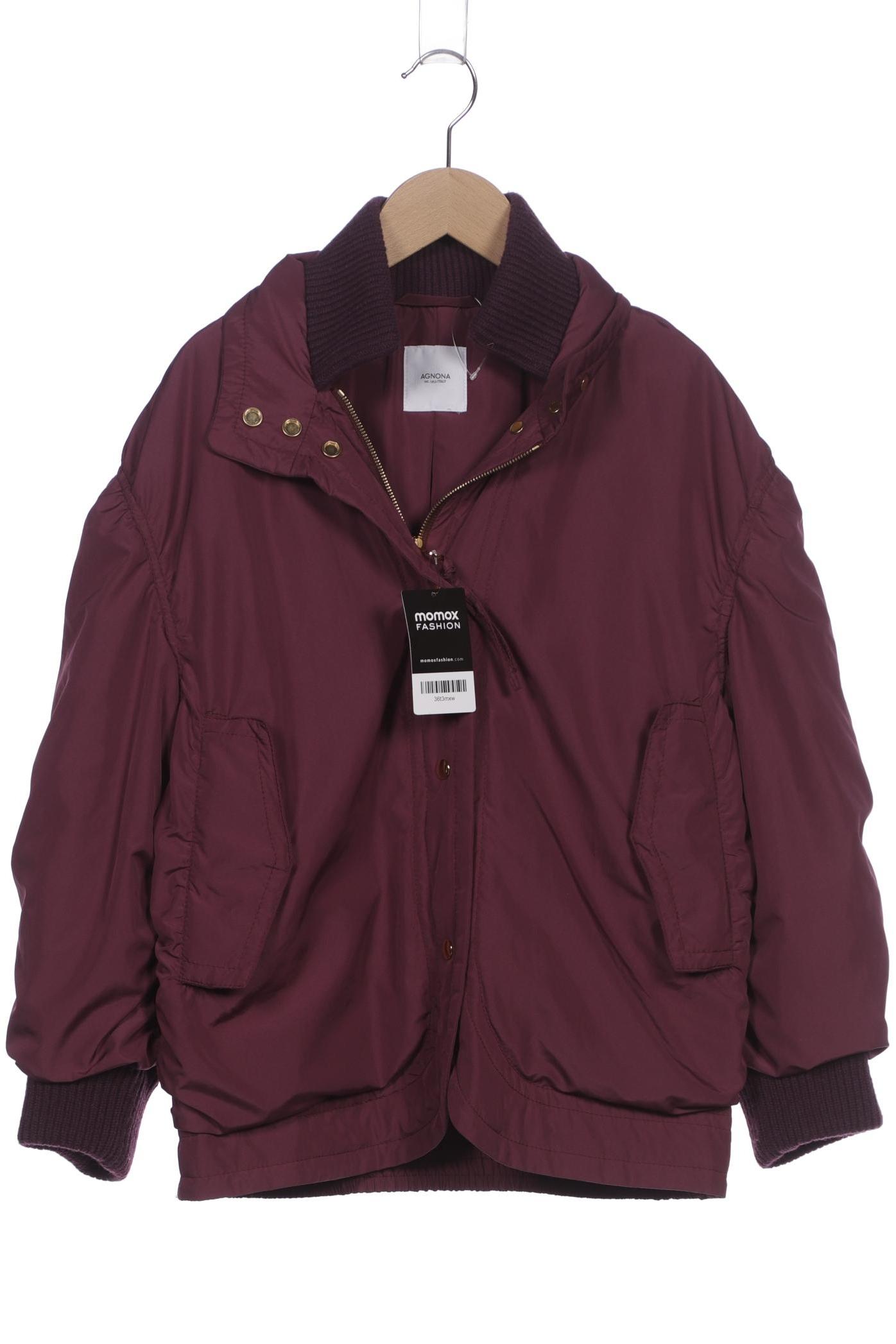 

Agnona Damen Jacke, bordeaux, Gr. 40