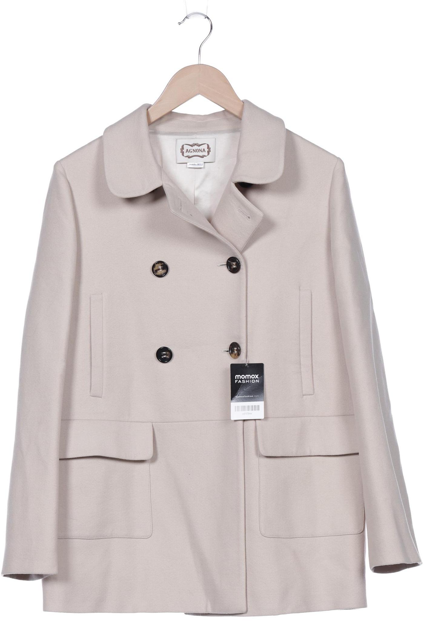 

Agnona Damen Mantel, beige, Gr. 44