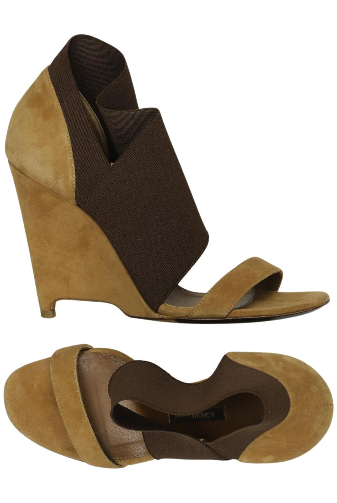 

Agnona Damen Pumps, braun, Gr. 37