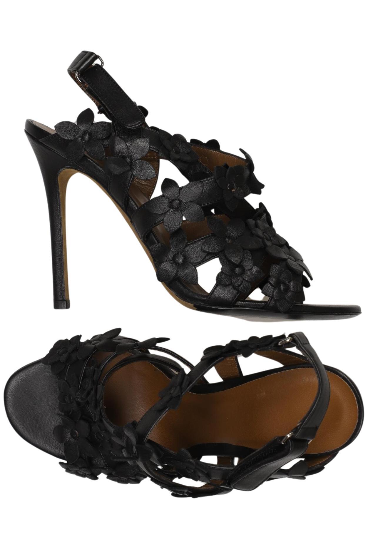 

Agnona Damen Sandale, schwarz, Gr. 37