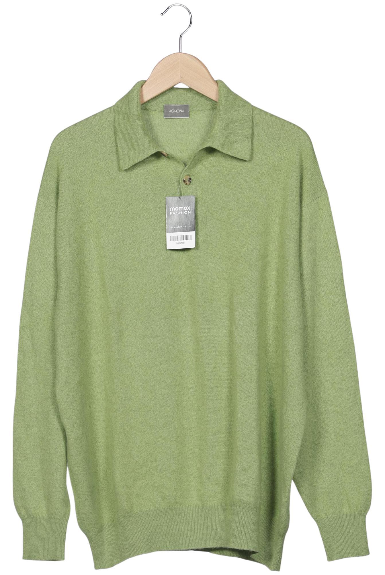 

Agnona Herren Pullover, hellgrün, Gr. 56