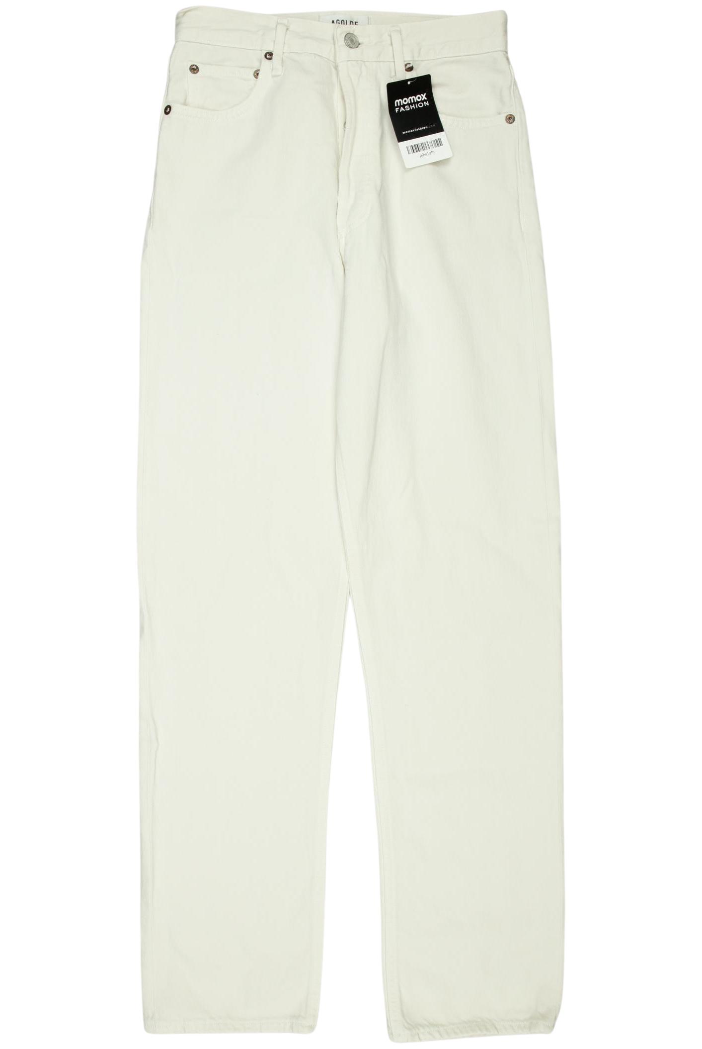

Agolde Damen Jeans, cremeweiß, Gr. 25