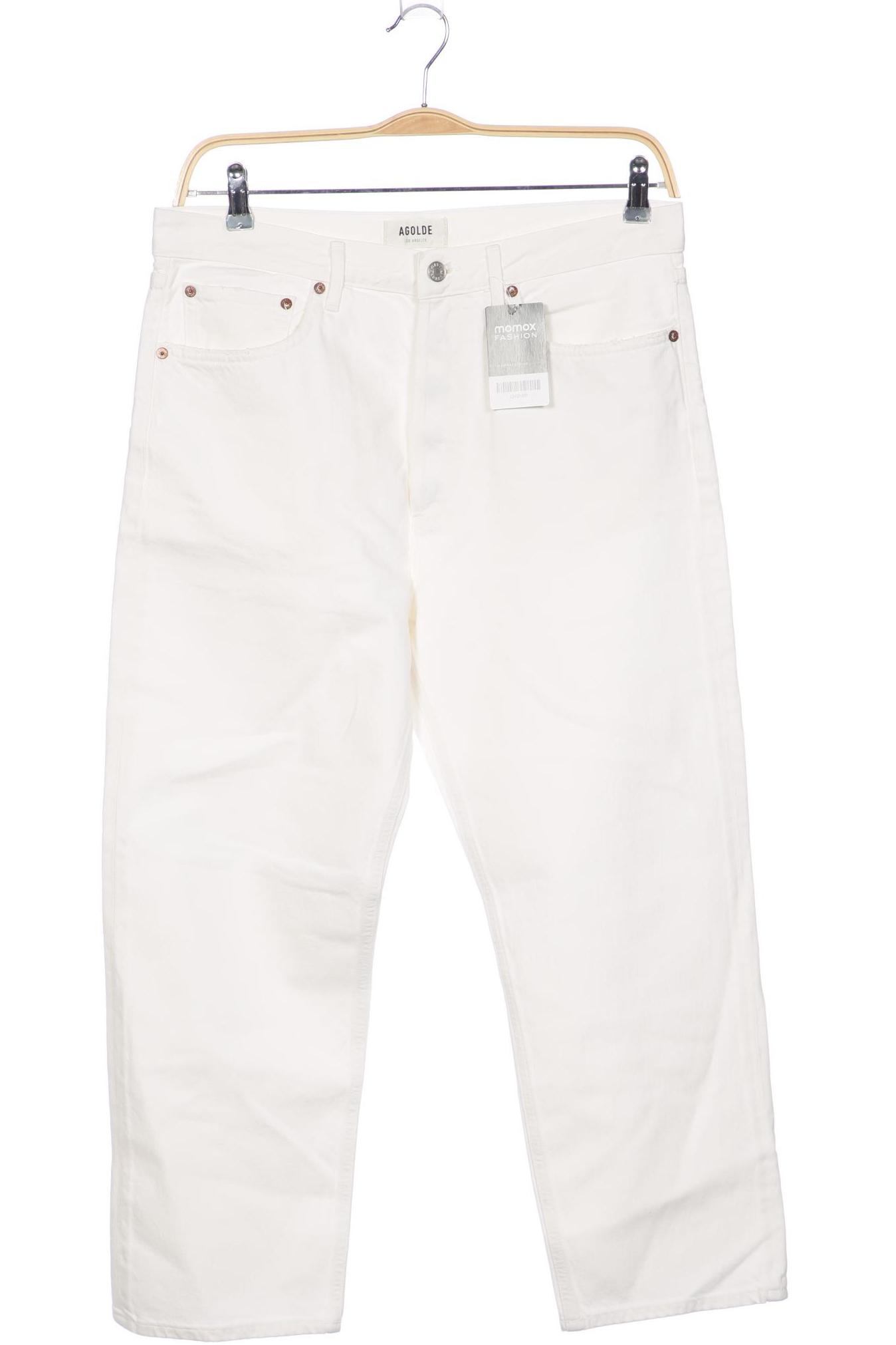 

Agolde Damen Jeans, weiß