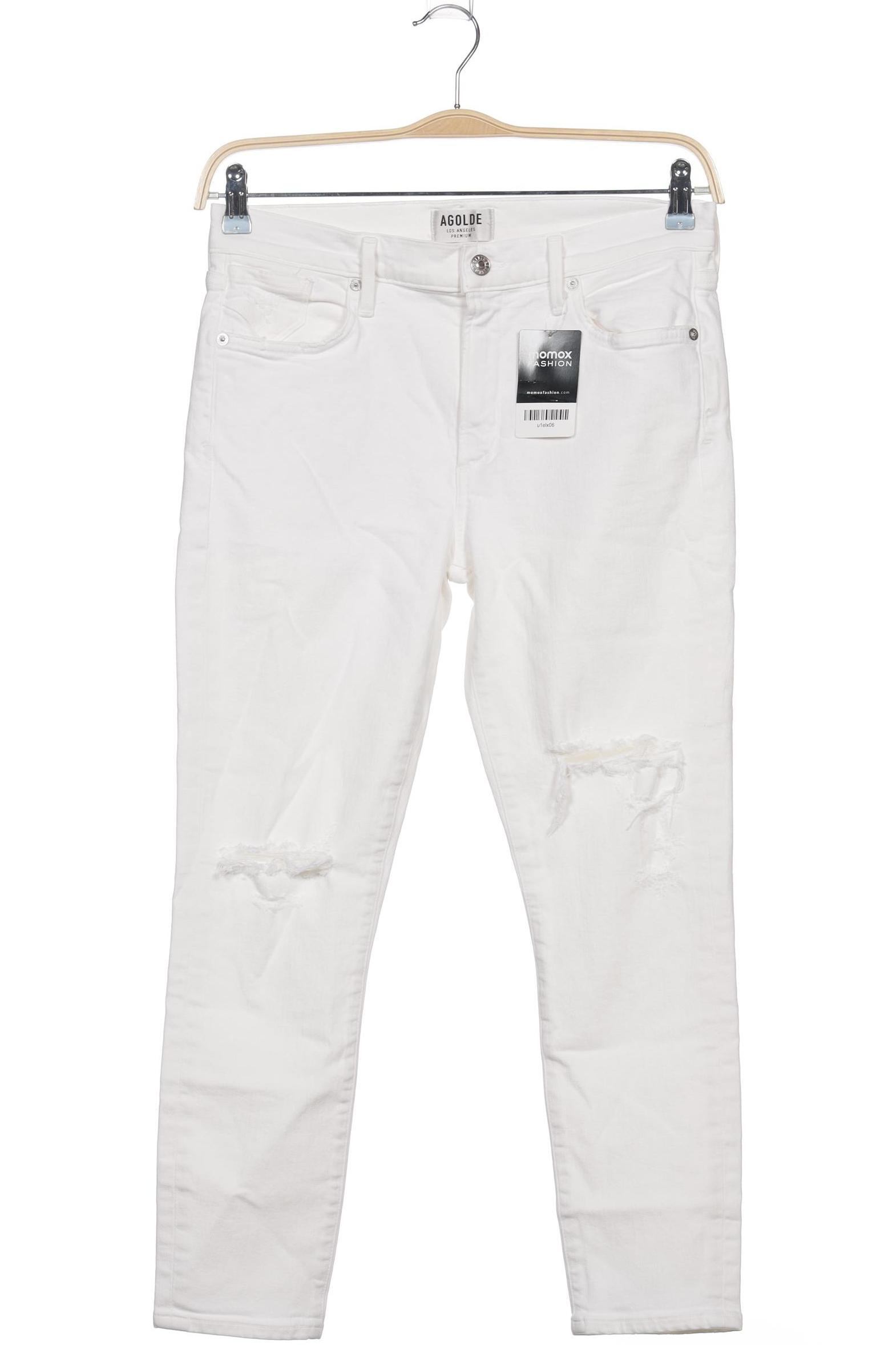 

Agolde Damen Jeans, weiß, Gr. 30