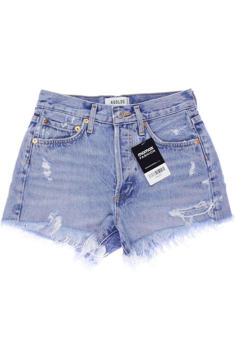 

Agolde Damen Shorts, hellblau, Gr. 23