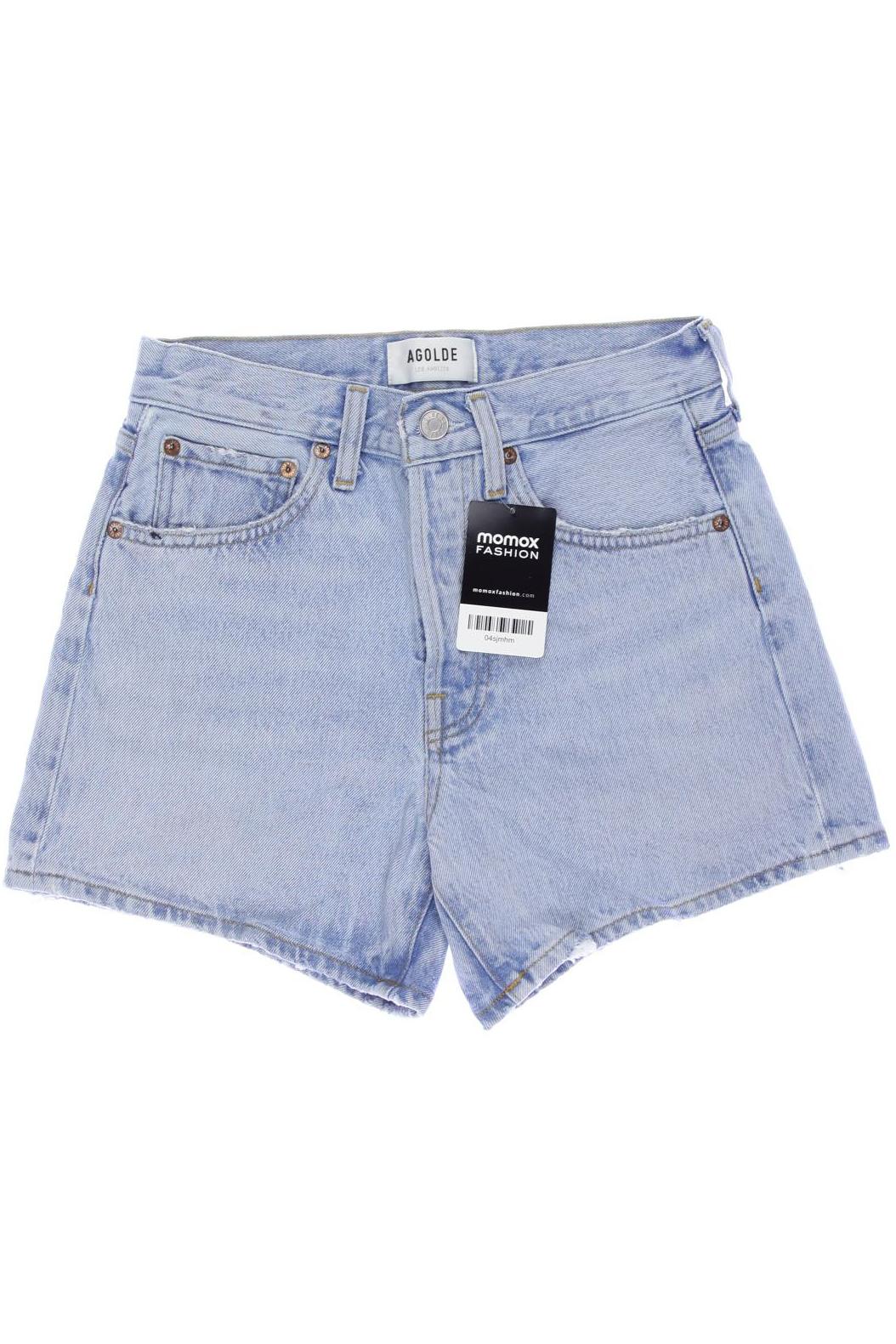 

Agolde Damen Shorts, blau, Gr. 23