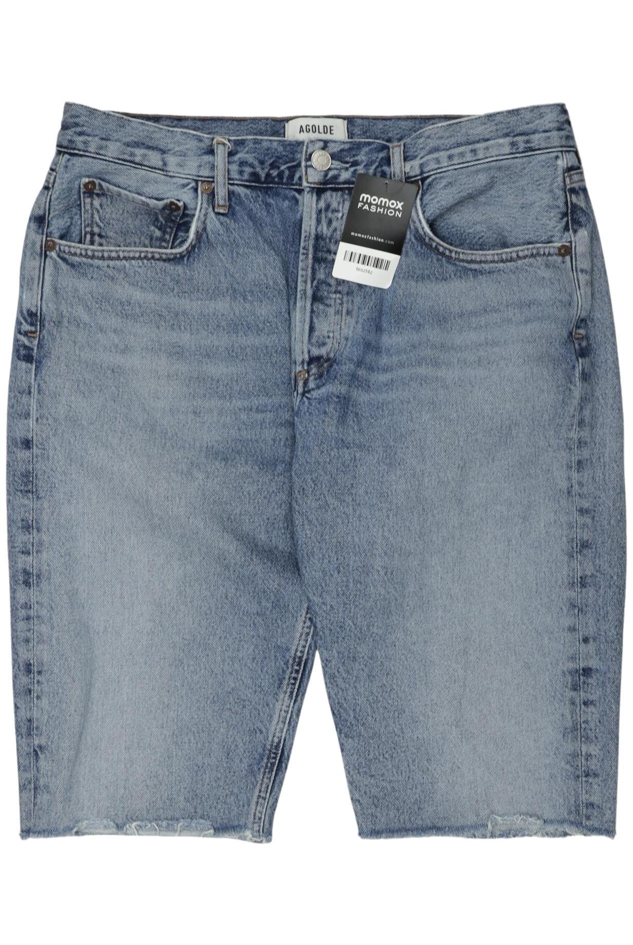 

Agolde Damen Shorts, blau, Gr. 30