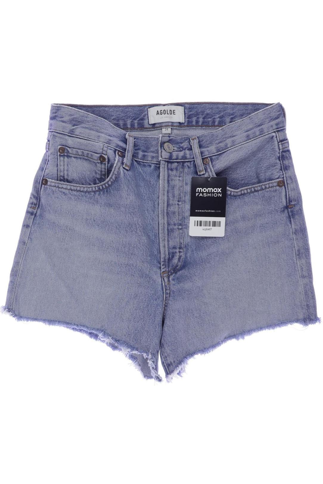 

Agolde Damen Shorts, blau, Gr. 24