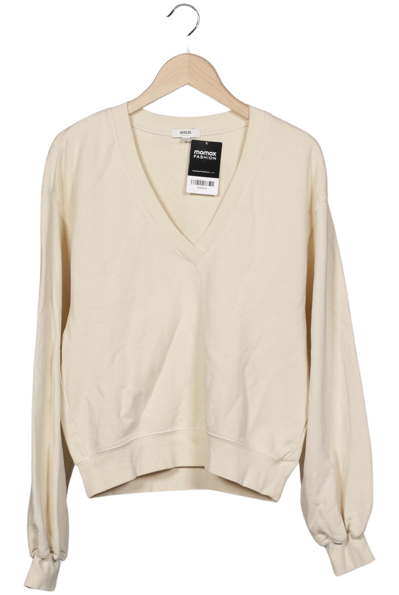

Agolde Damen Sweatshirt, cremeweiß, Gr. 36