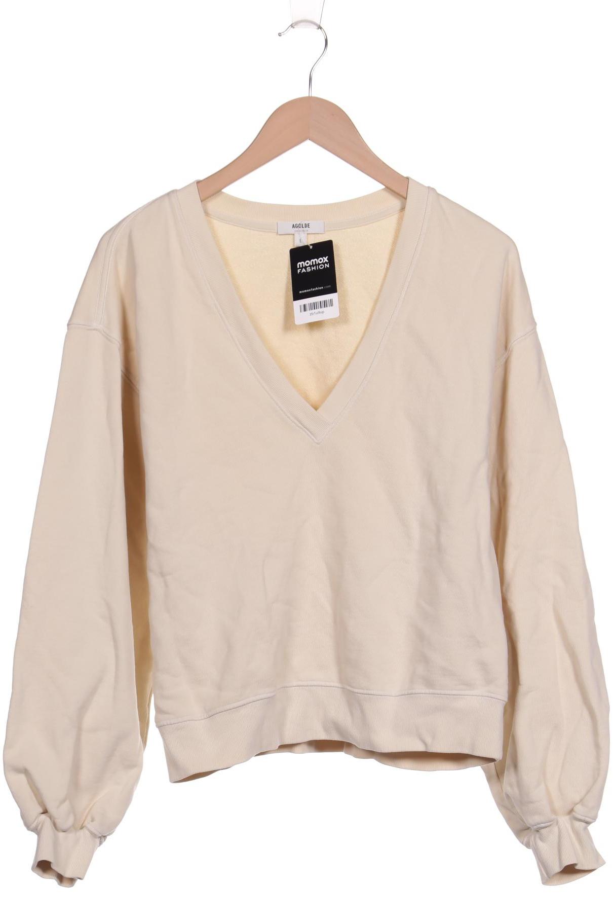 

Agolde Damen Sweatshirt, cremeweiß, Gr. 42