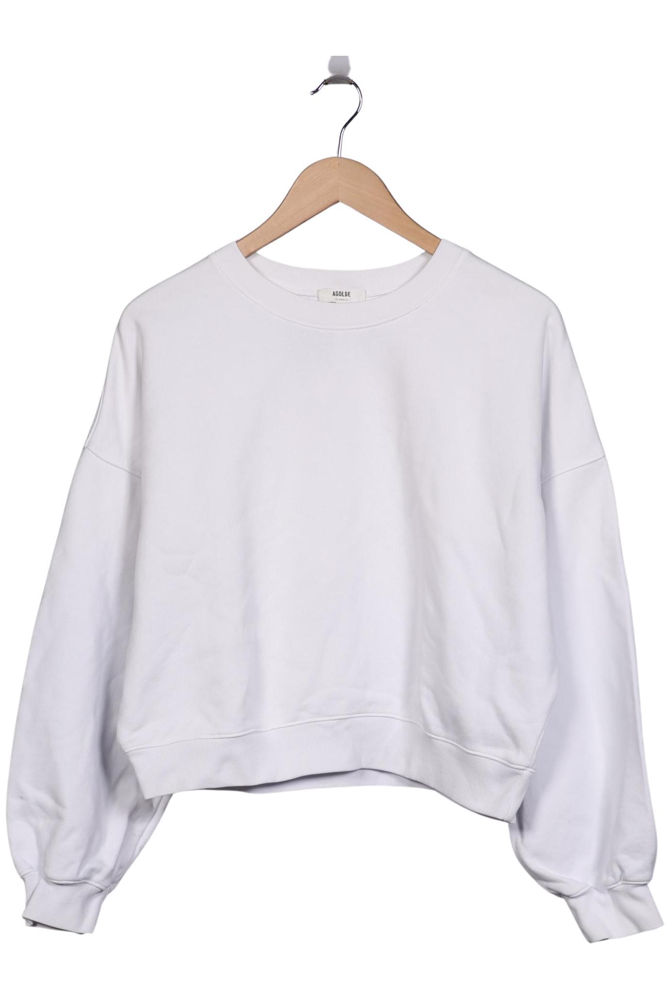 

Agolde Damen Sweatshirt, weiß, Gr. 38