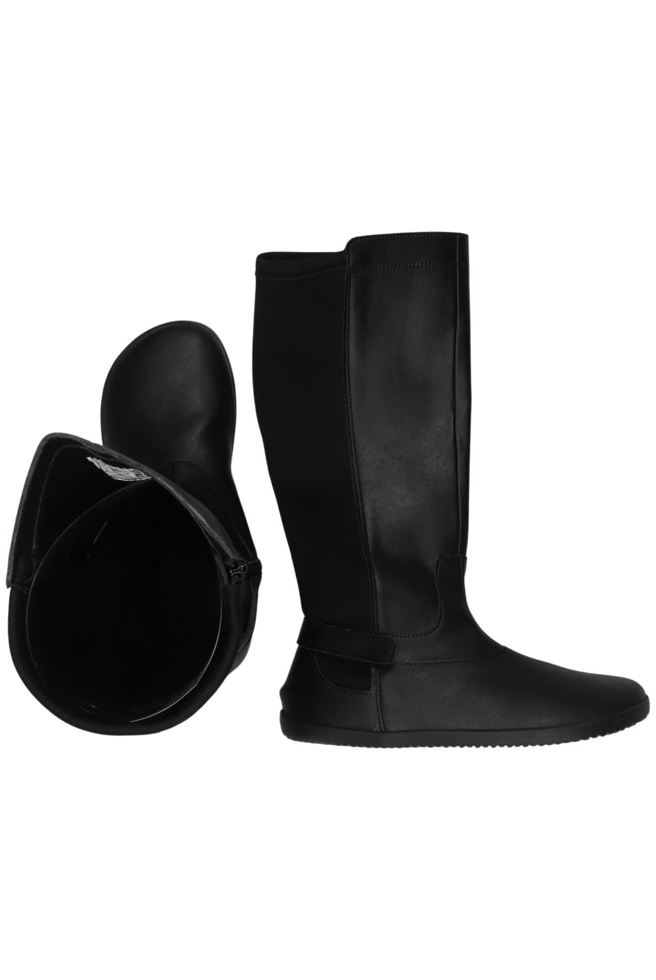 

Ahinsa Shoes Damen Stiefel, schwarz, Gr. 42