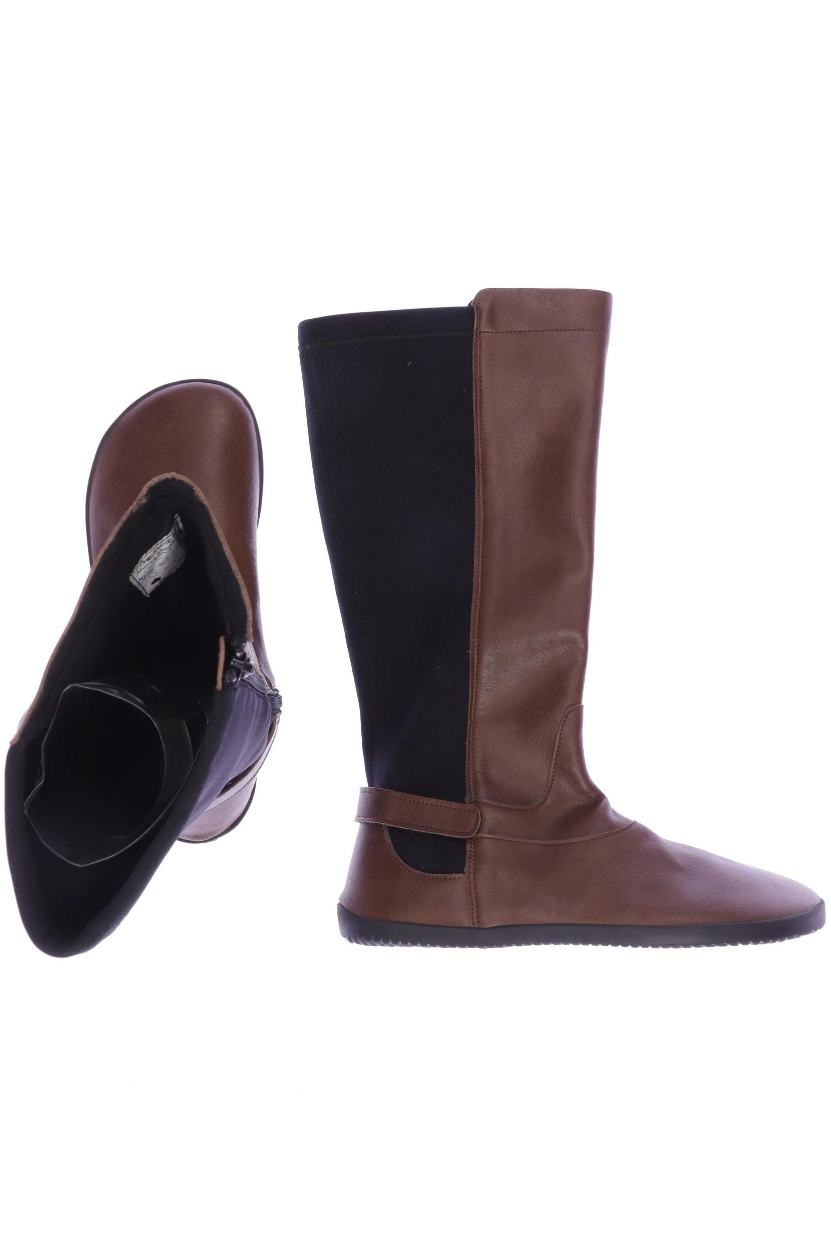 Thumbnail - Ahinsa Shoes Damen Stiefel, braun, Gr. 43