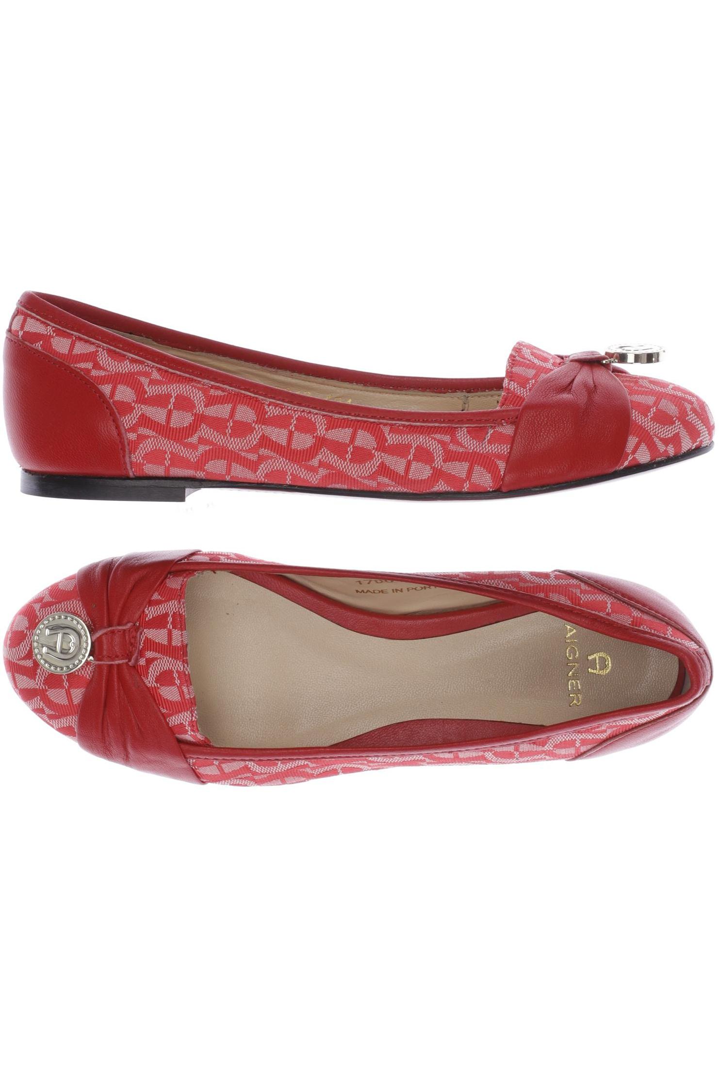 

Aigner Damen Ballerinas, rot, Gr. 37