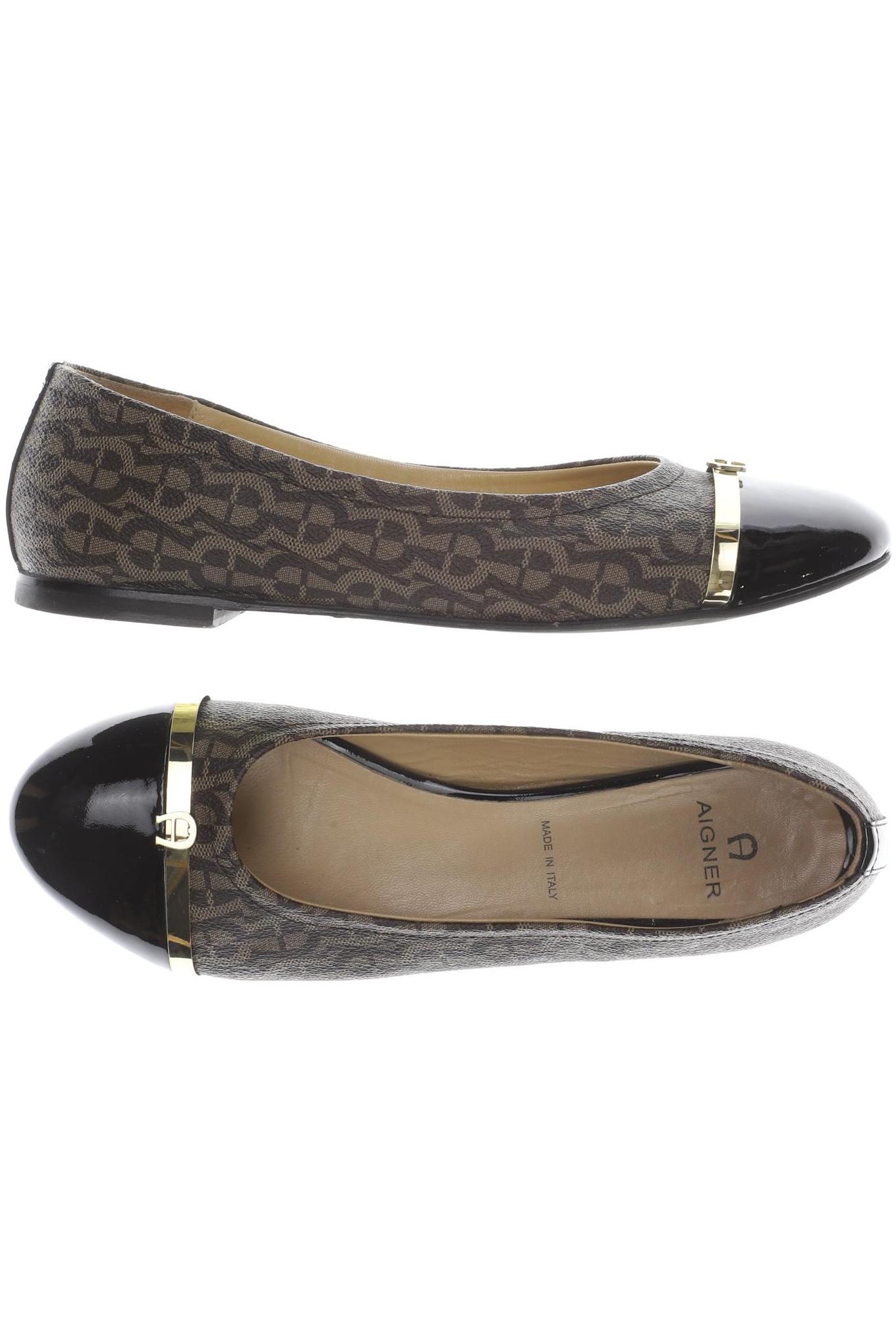

Aigner Damen Ballerinas, braun, Gr. 39