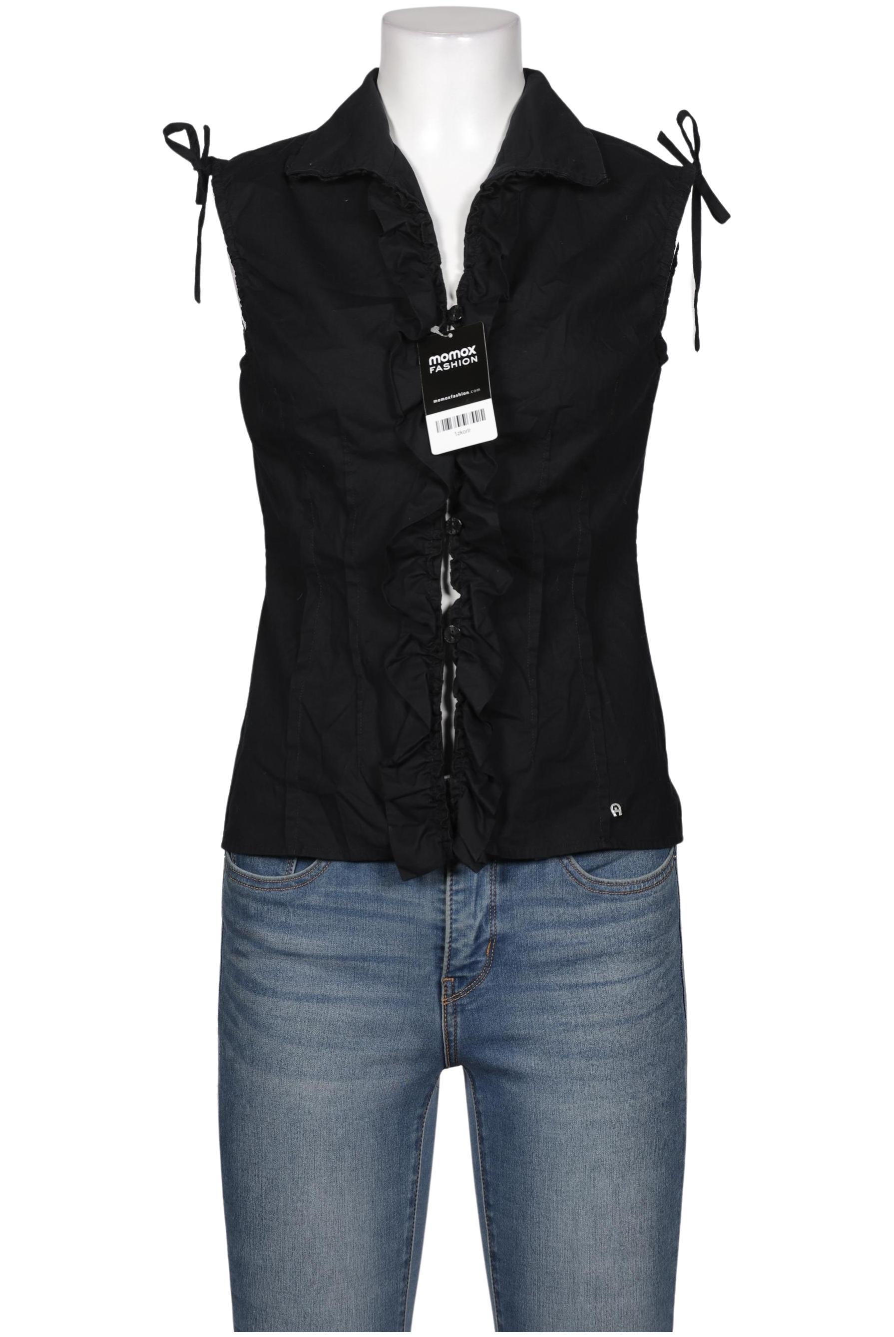 

Aigner Damen Bluse, schwarz, Gr. 34