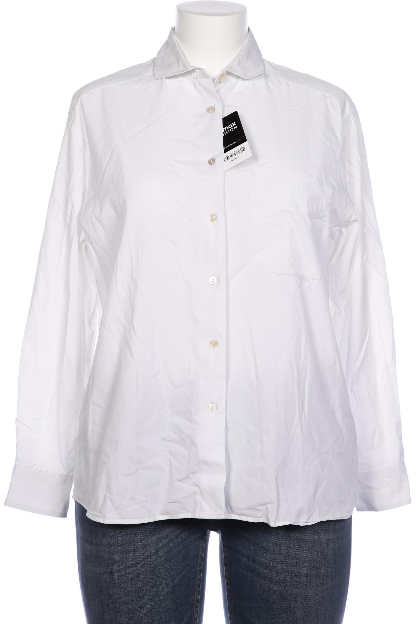 

Aigner Damen Bluse, weiß, Gr. 42