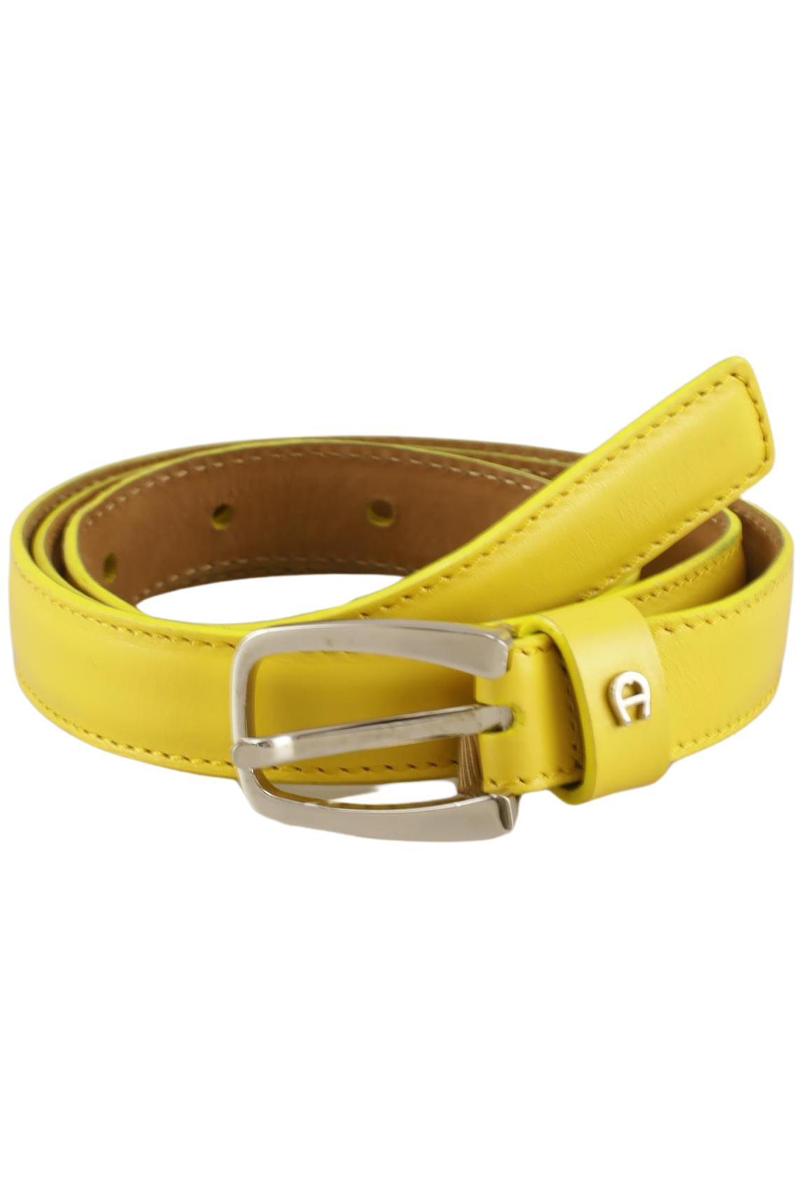 

Aigner Damen Gürtel, gelb, Gr. 80