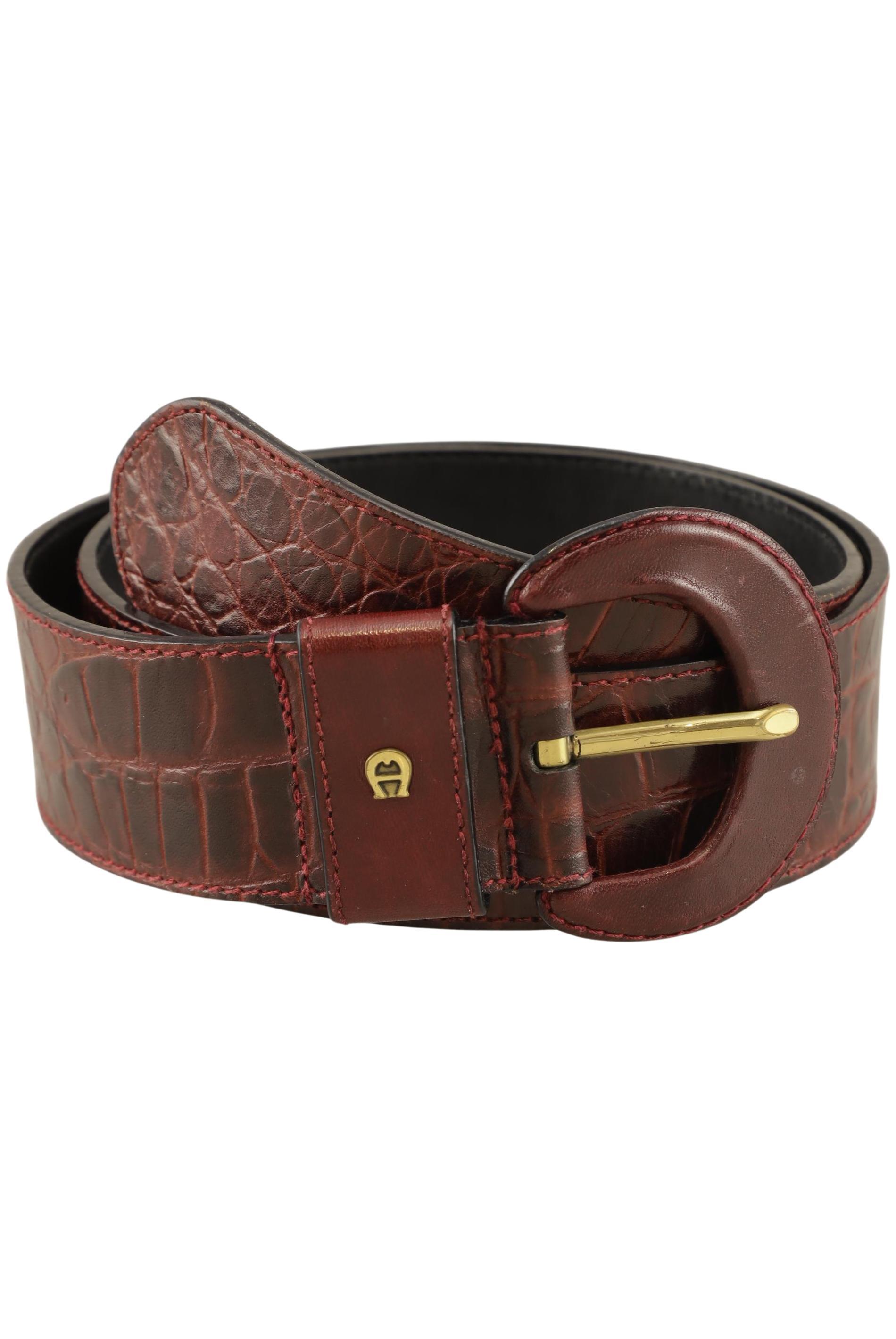 

Aigner Damen Gürtel, bordeaux, Gr. 85