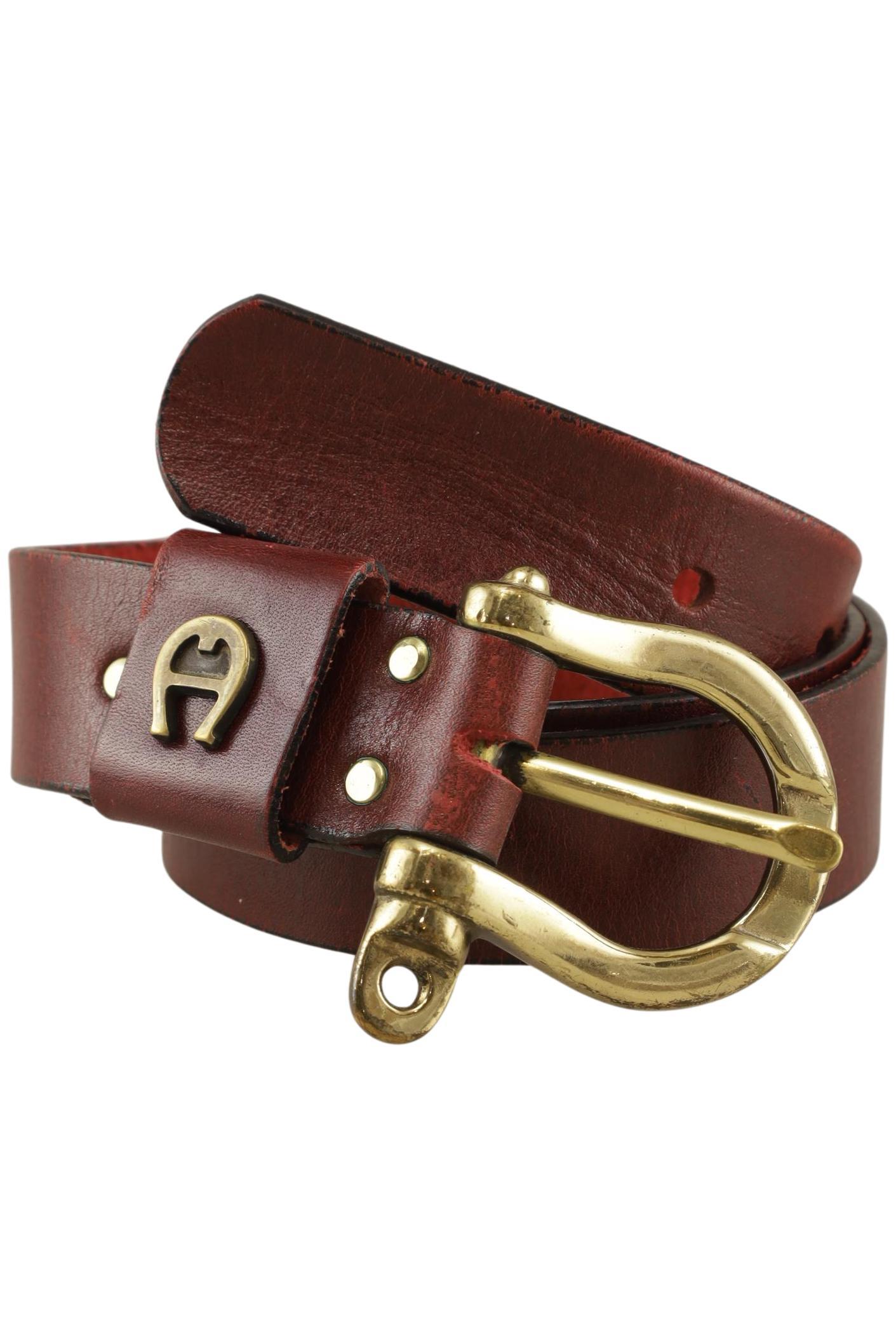 

Aigner Damen Gürtel, bordeaux, Gr. 75