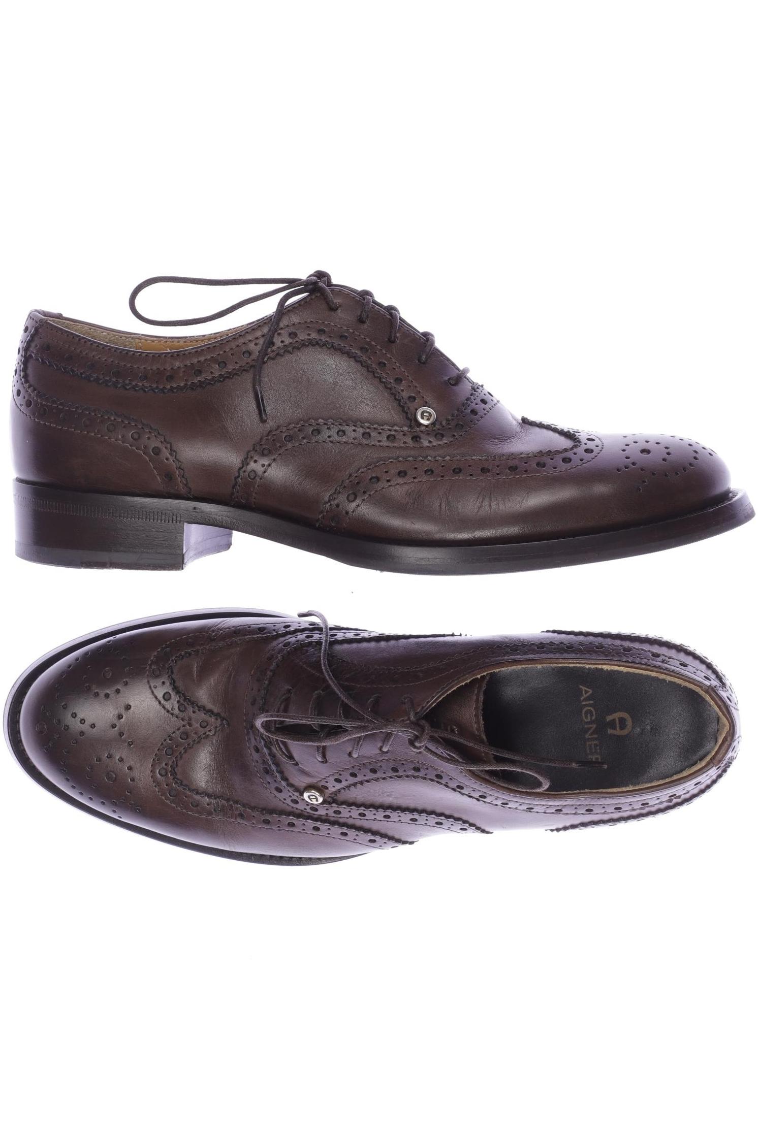 

Aigner Damen Halbschuh, braun, Gr. 37