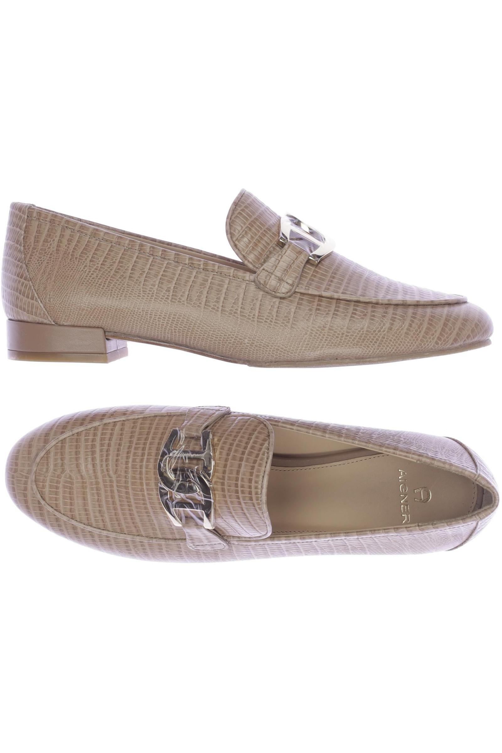 

Aigner Damen Halbschuh, beige, Gr. 39