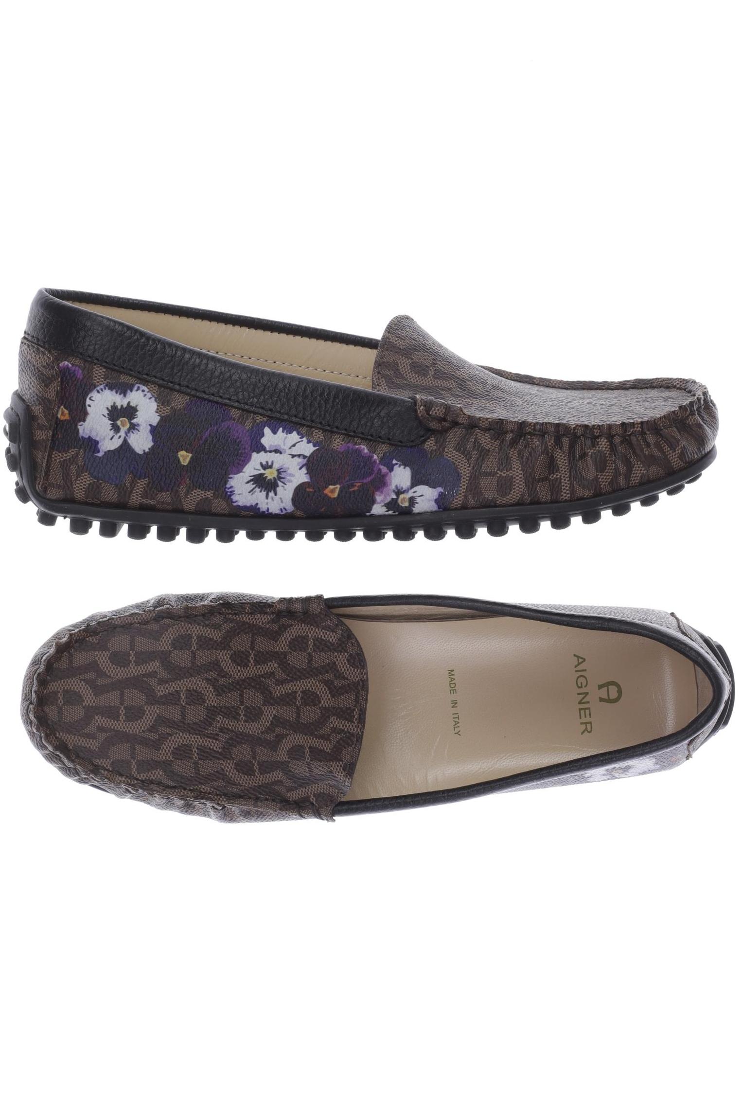 

Aigner Damen Halbschuh, braun, Gr. 38