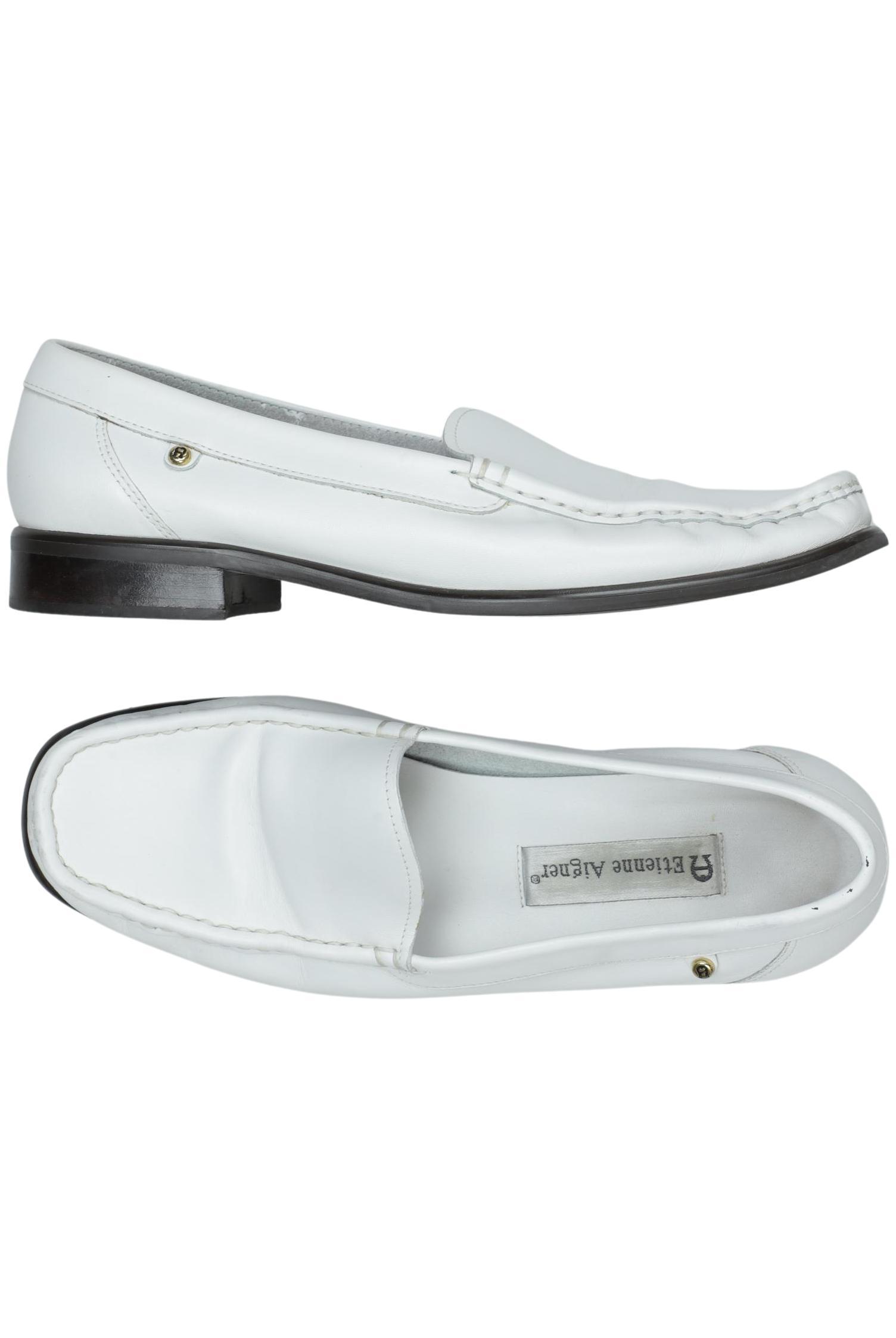 

Aigner Damen Halbschuh, weiß, Gr. 9