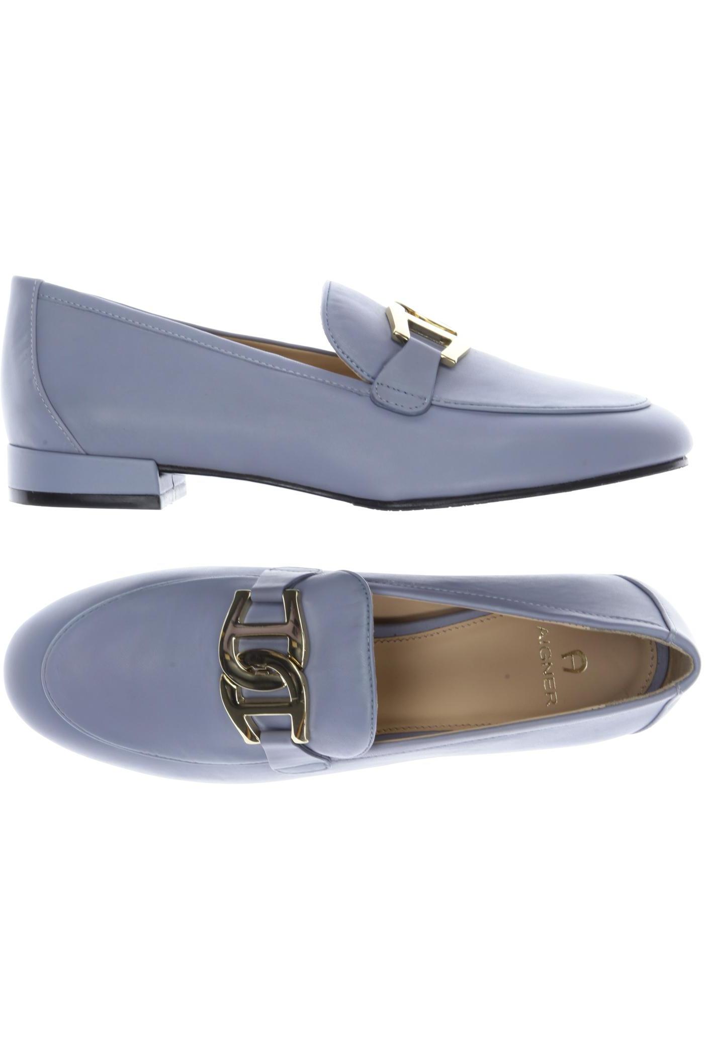 

Aigner Damen Halbschuh, blau, Gr. 36
