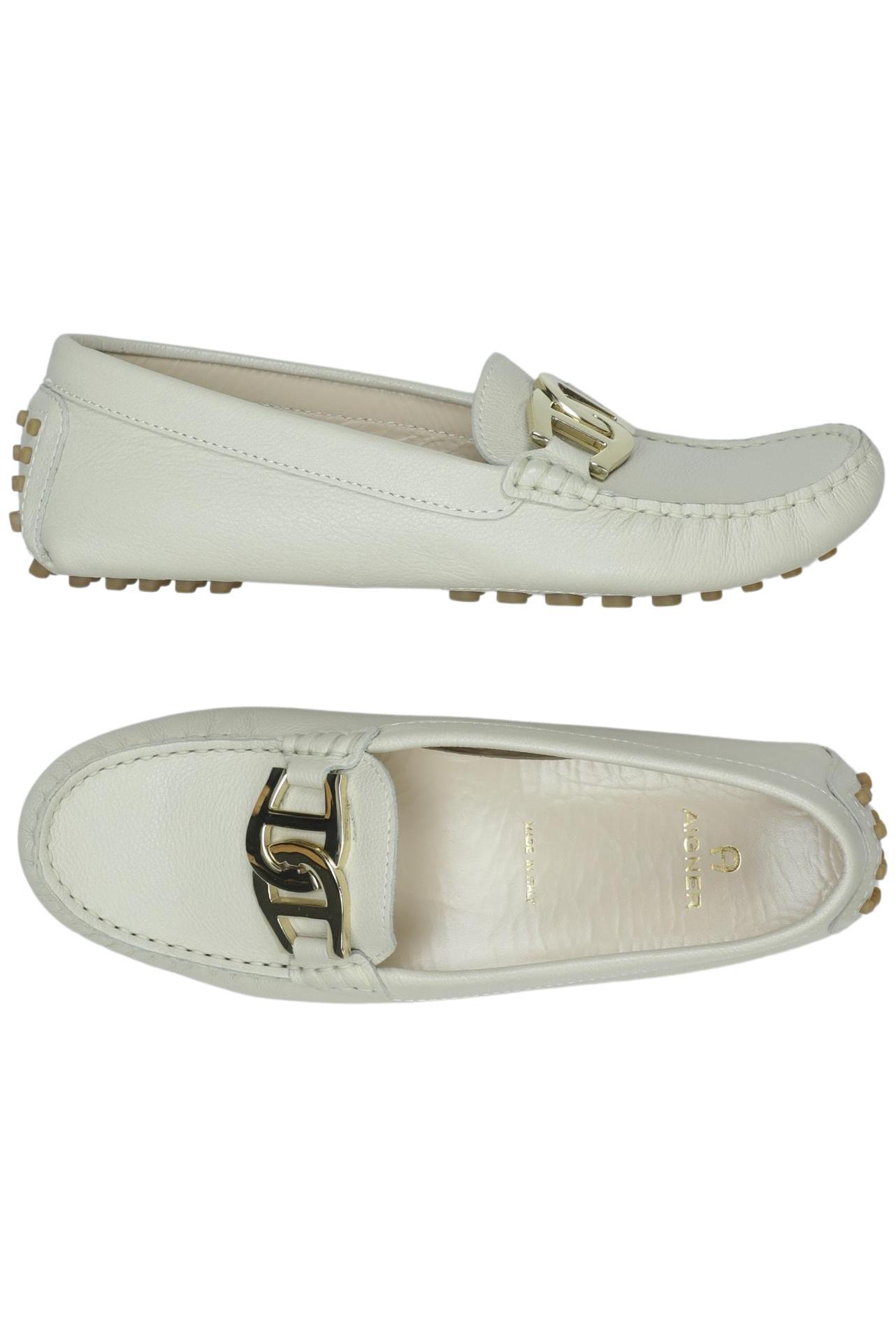 

Aigner Damen Halbschuh, beige, Gr. 38