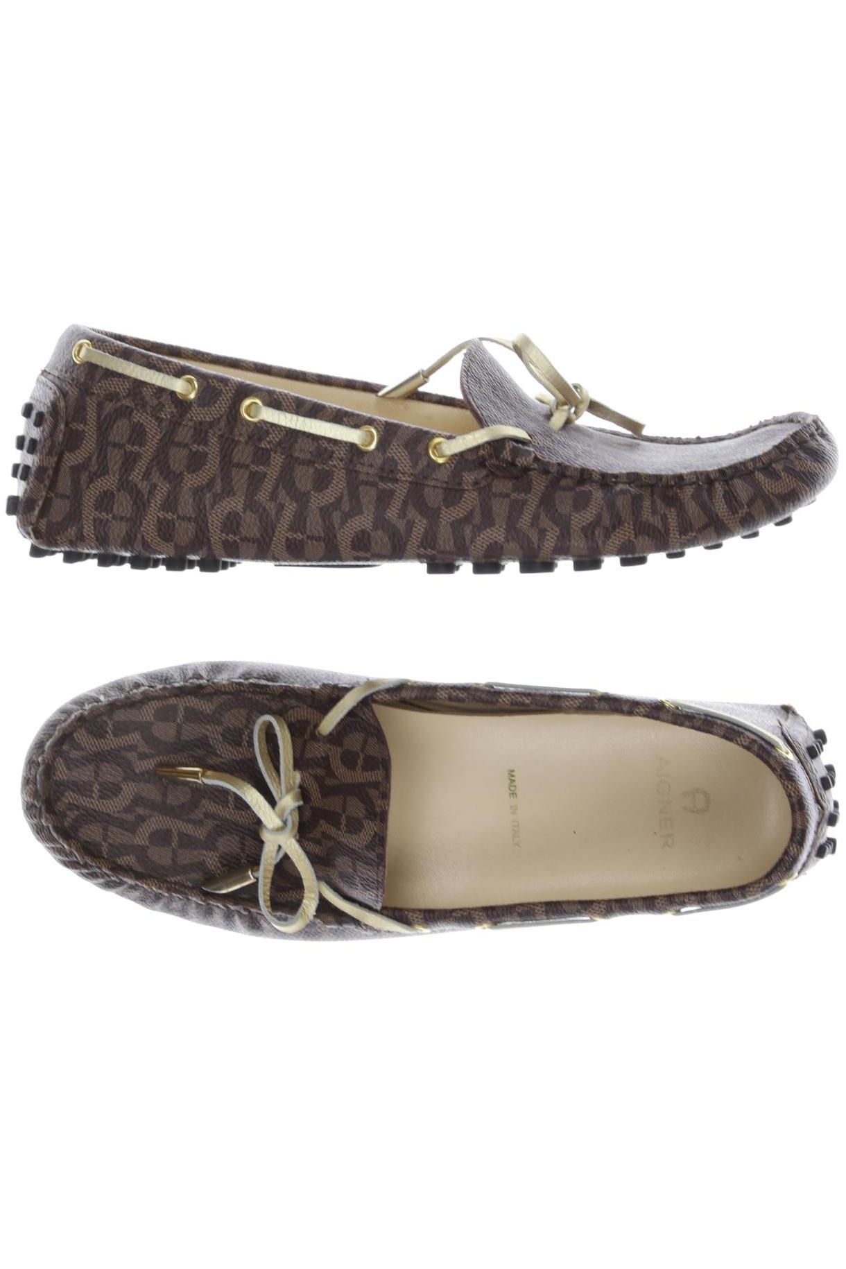

Aigner Damen Halbschuh, braun, Gr. 38