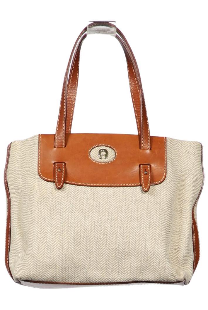 

Aigner Damen Handtasche, beige, Gr.