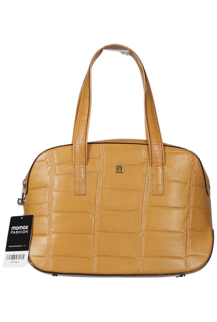 

Aigner Damen Handtasche, gelb, Gr.