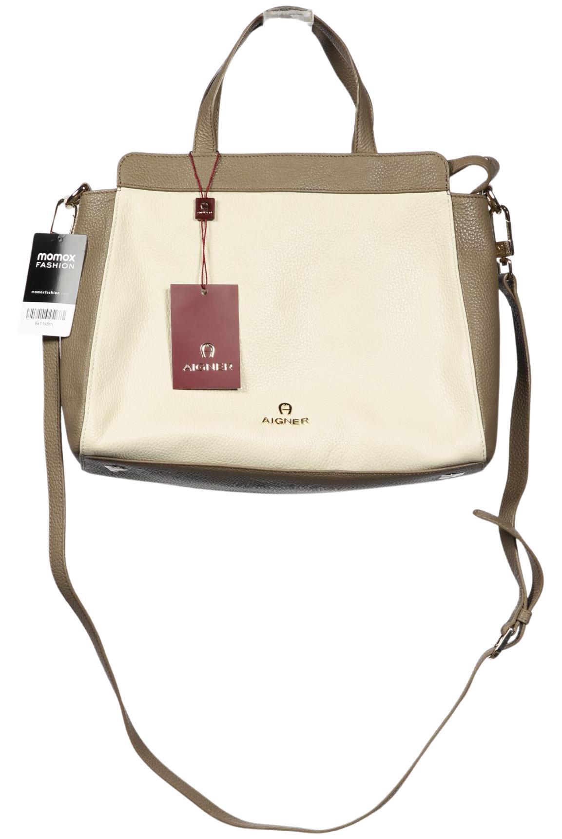 

Aigner Damen Handtasche, cremeweiß, Gr.
