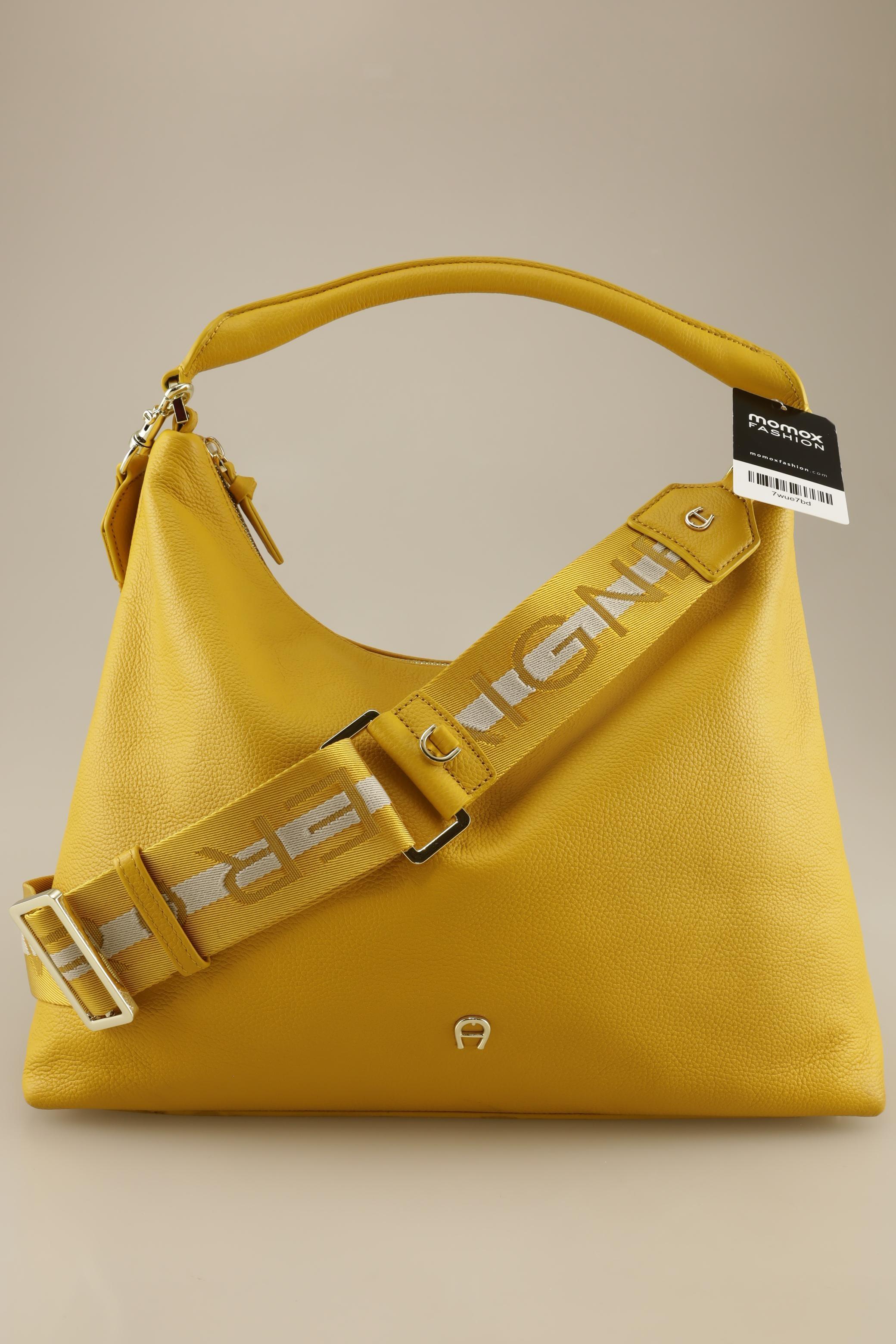 

Aigner Damen Handtasche, gelb, Gr.