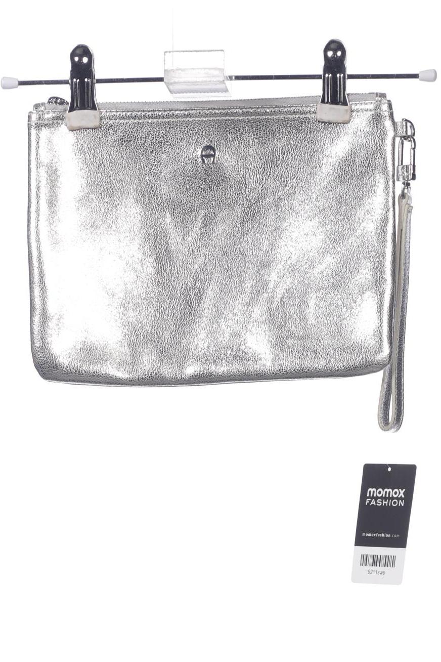 

Aigner Damen Handtasche, silber, Gr.