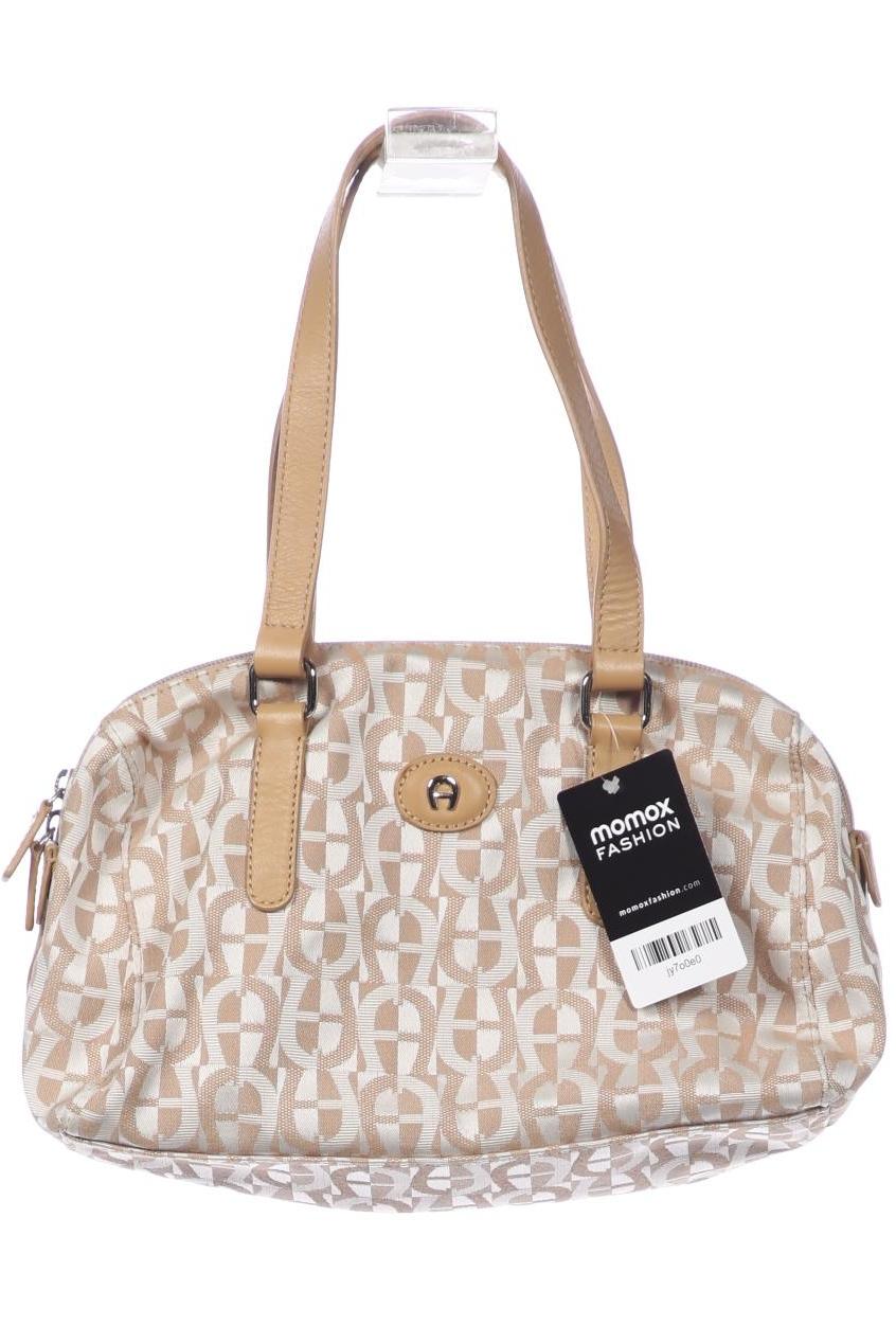 

Aigner Damen Handtasche, beige, Gr.