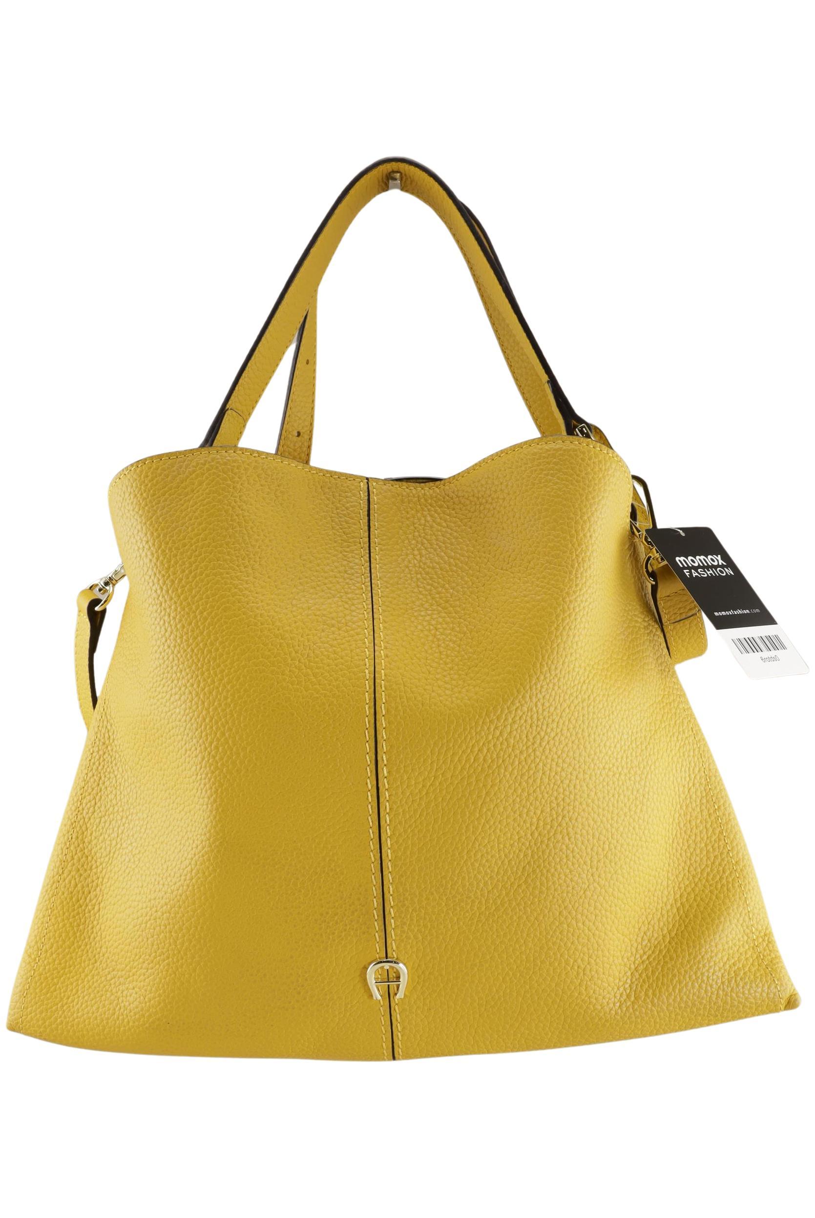 

Aigner Damen Handtasche, gelb, Gr.