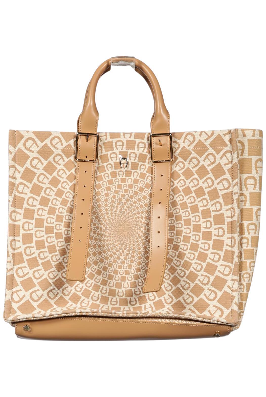 

Aigner Damen Handtasche, beige, Gr.