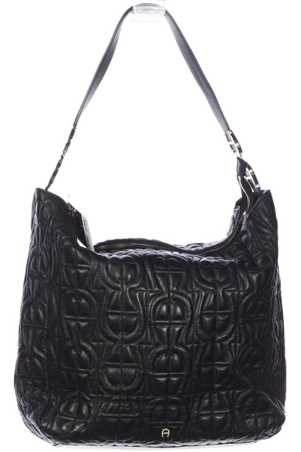 

Aigner Damen Handtasche, schwarz, Gr.