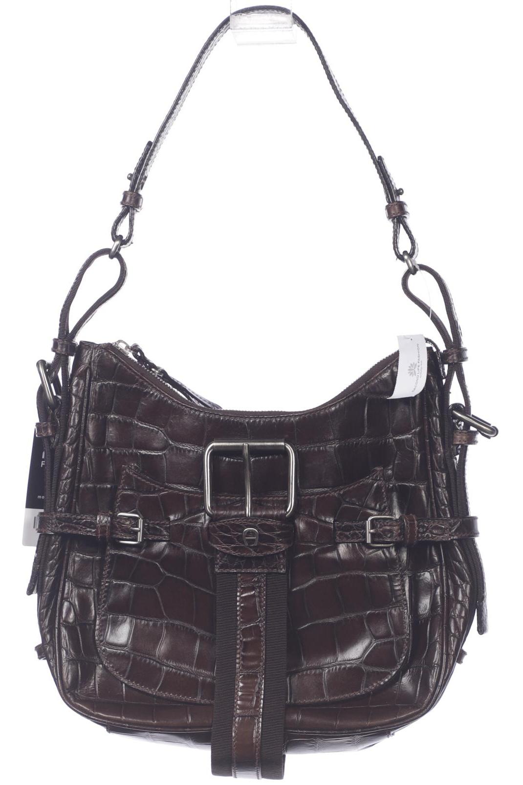 

Aigner Damen Handtasche, braun, Gr.