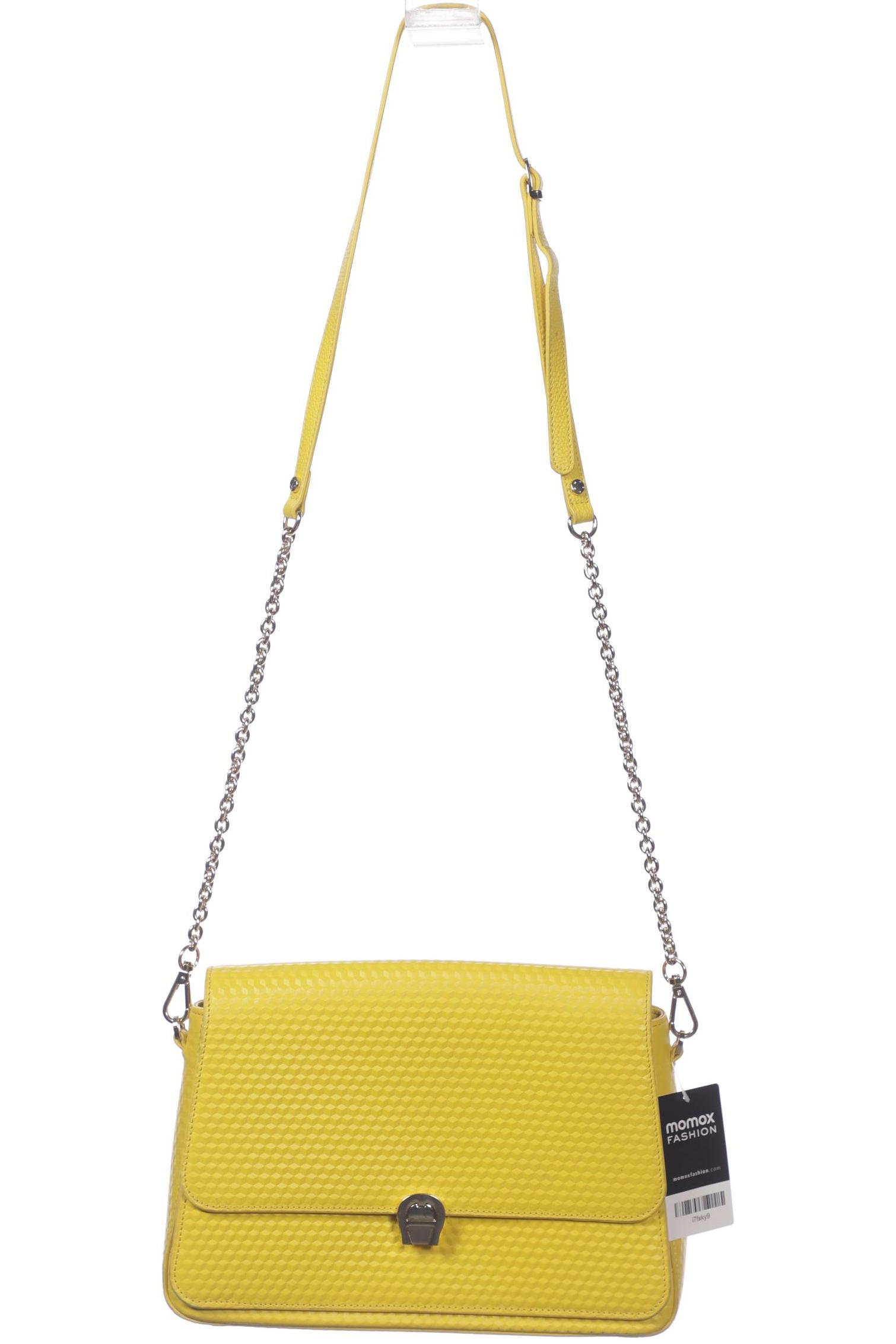 

Aigner Damen Handtasche, gelb, Gr.