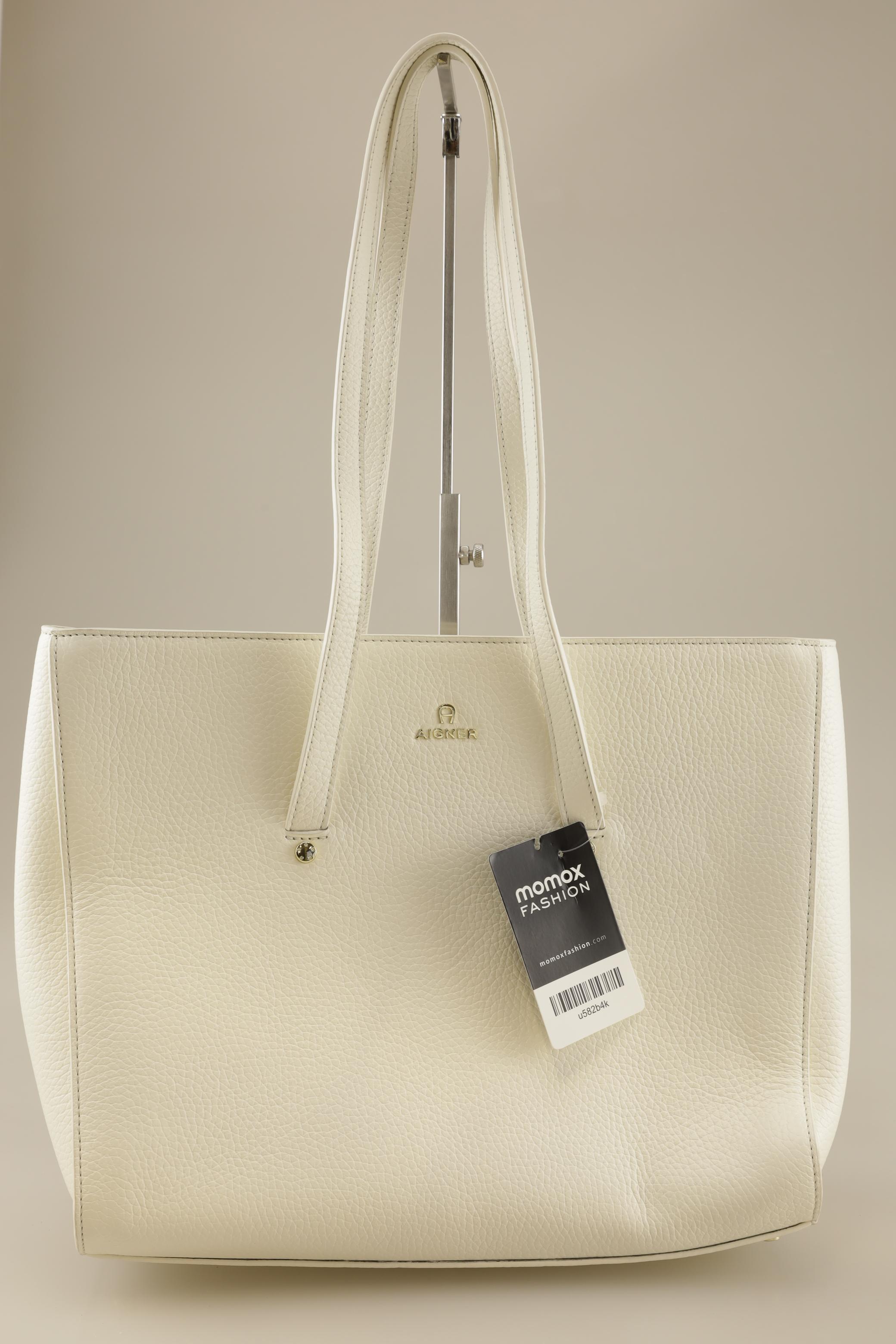 

Aigner Damen Handtasche, cremeweiß, Gr.